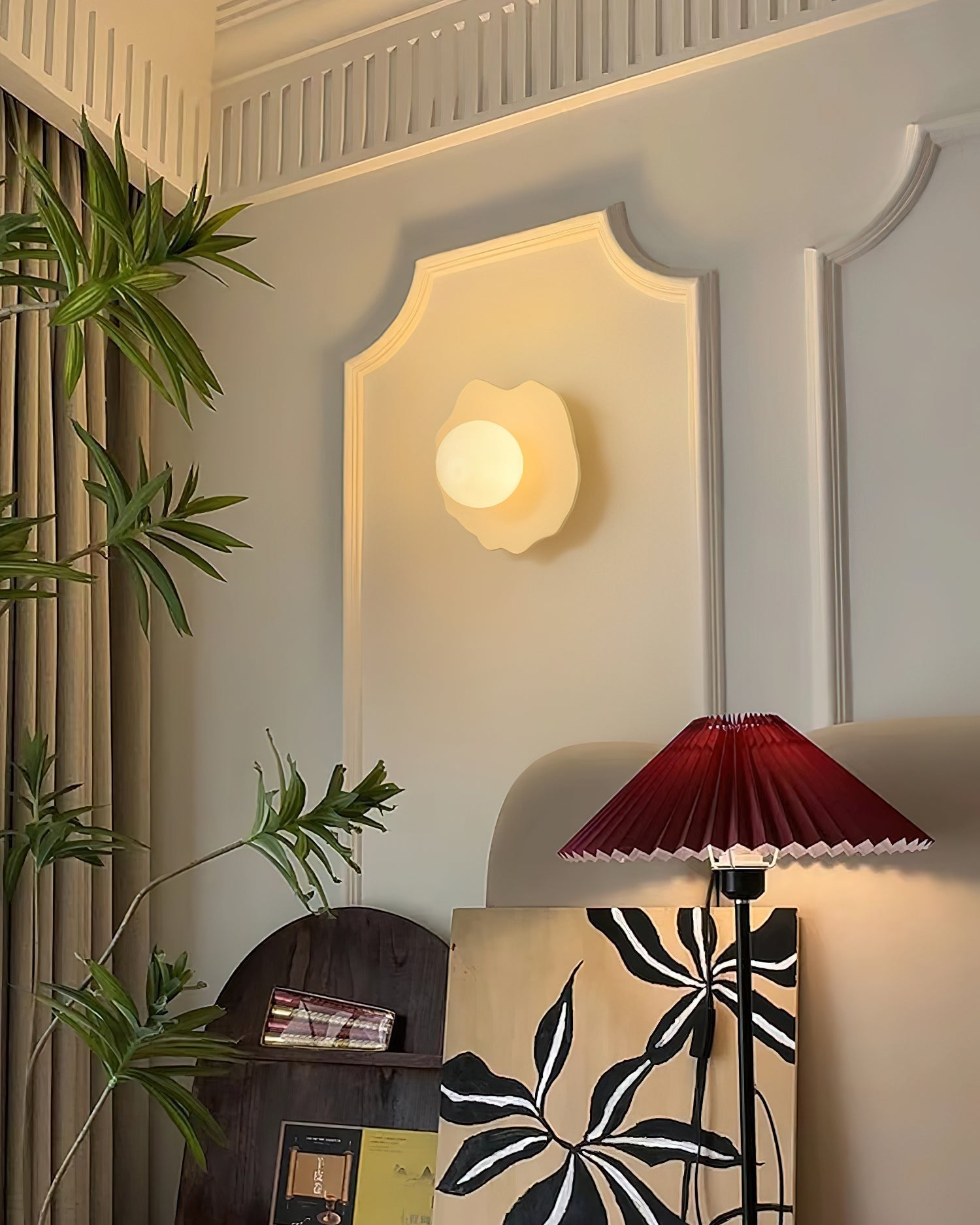 Jojo Moderne Wandleuchte aus Kunstharz-Letslighting