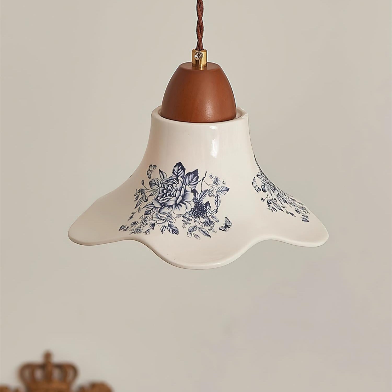 Porcelain Blossom Pendelleuchte