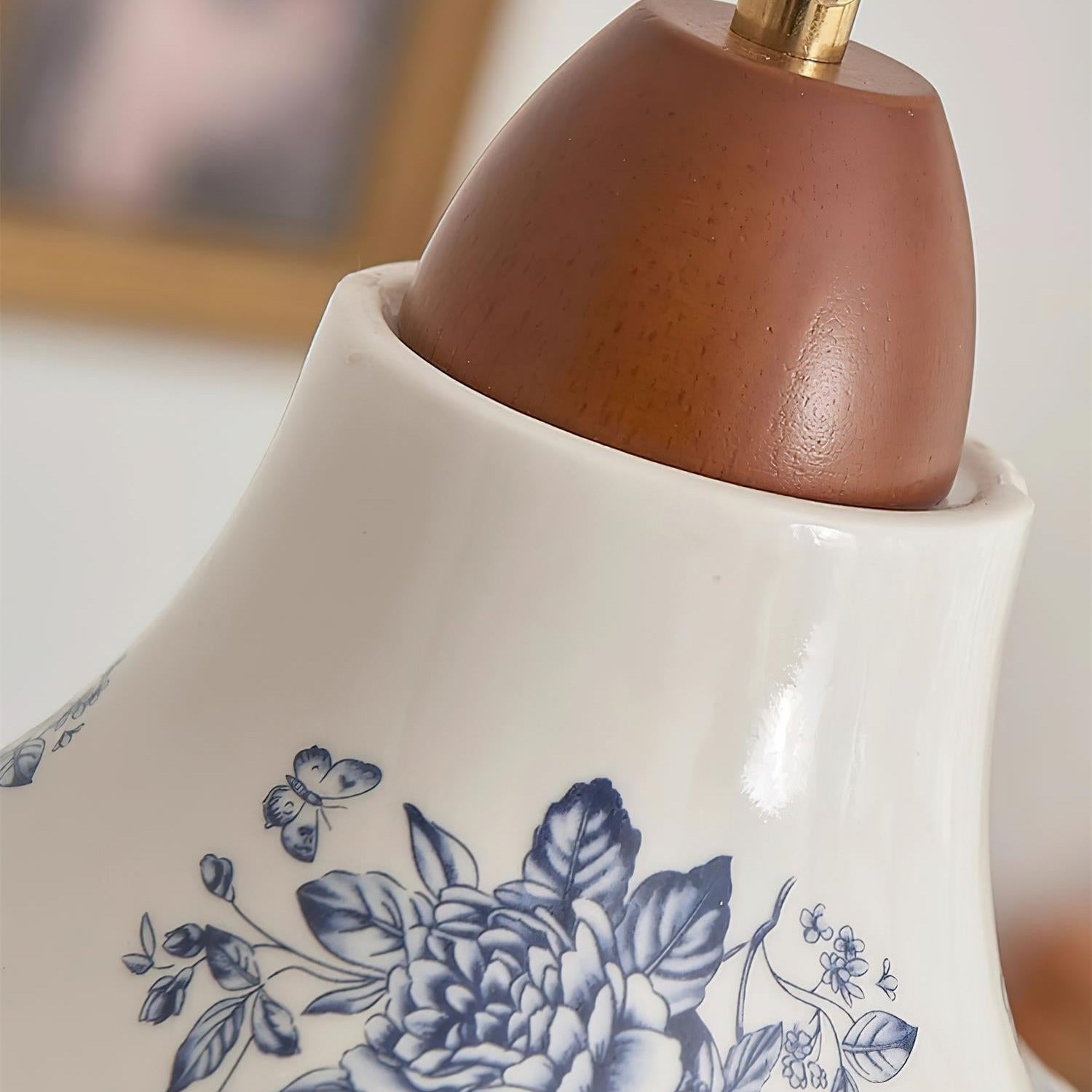 Porcelain Blossom Pendelleuchte