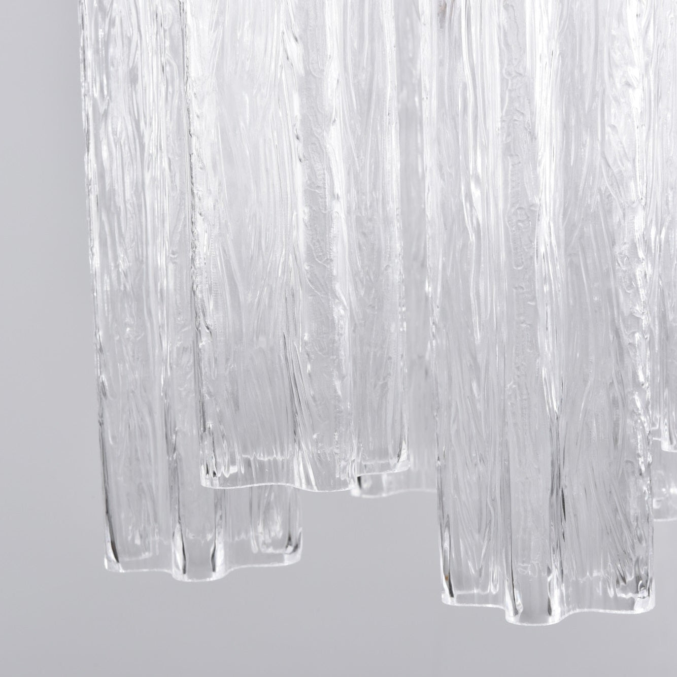 Aurora Chandelier Pink Gradient Murano Glass - Neutralighting