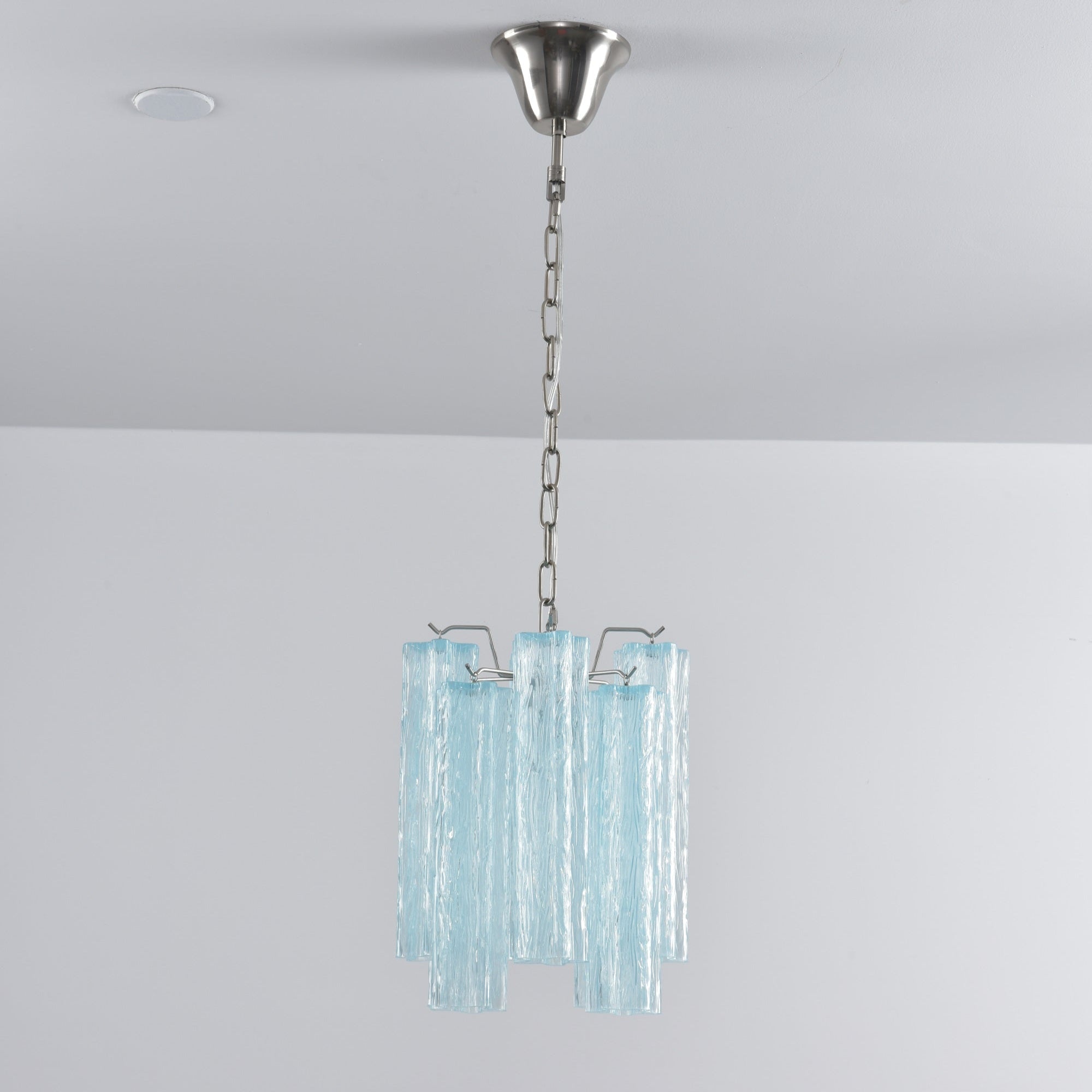 Aurora Chandelier Pink Gradient Murano Glass - Neutralighting