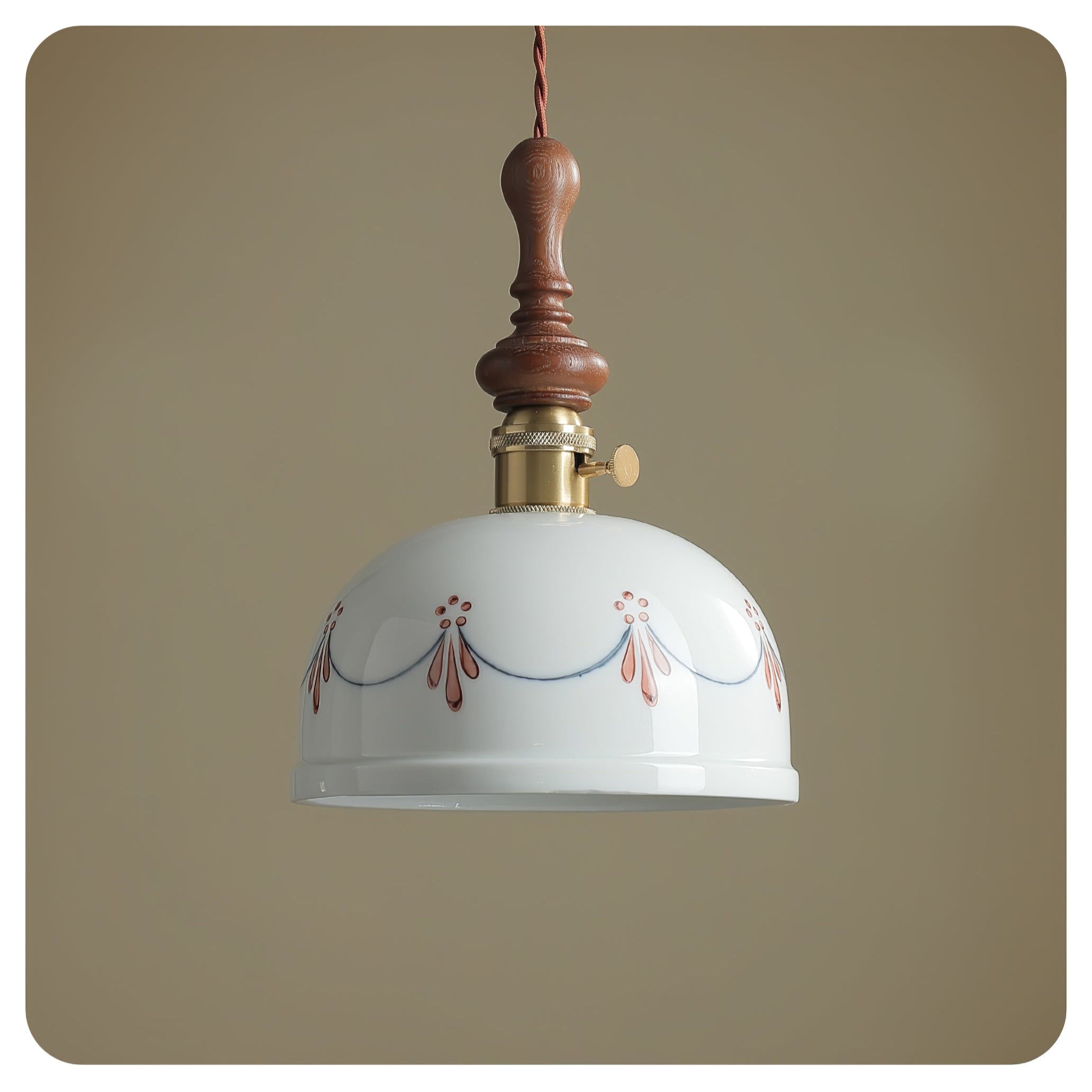 Ceraeyre Vintage Keramik Pendelleuchte-Letslighting
