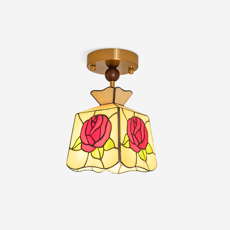 Joviel Tiffany Rose Deckenleuchte-Letslighting