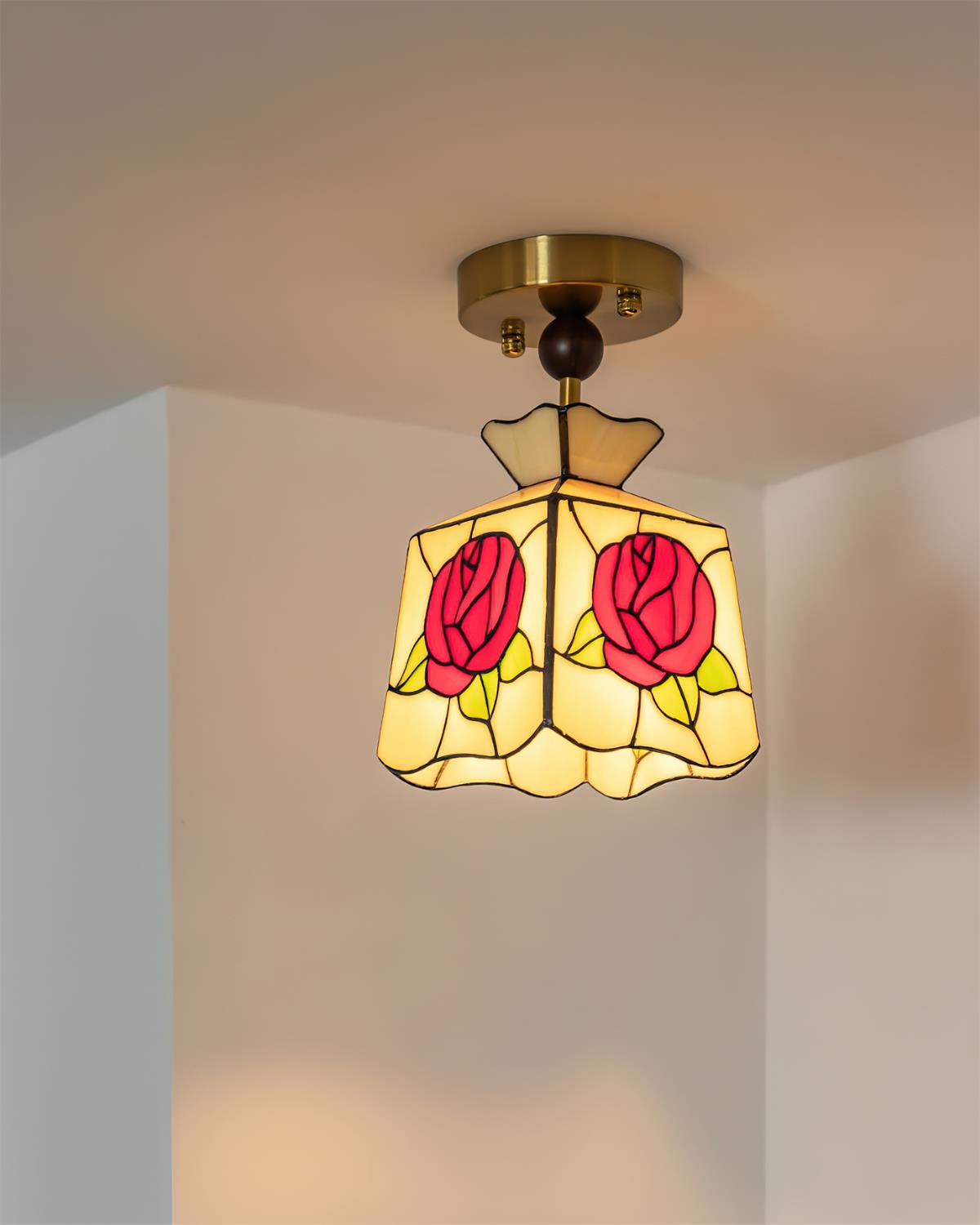 Joviel Tiffany Rose Deckenleuchte-Letslighting