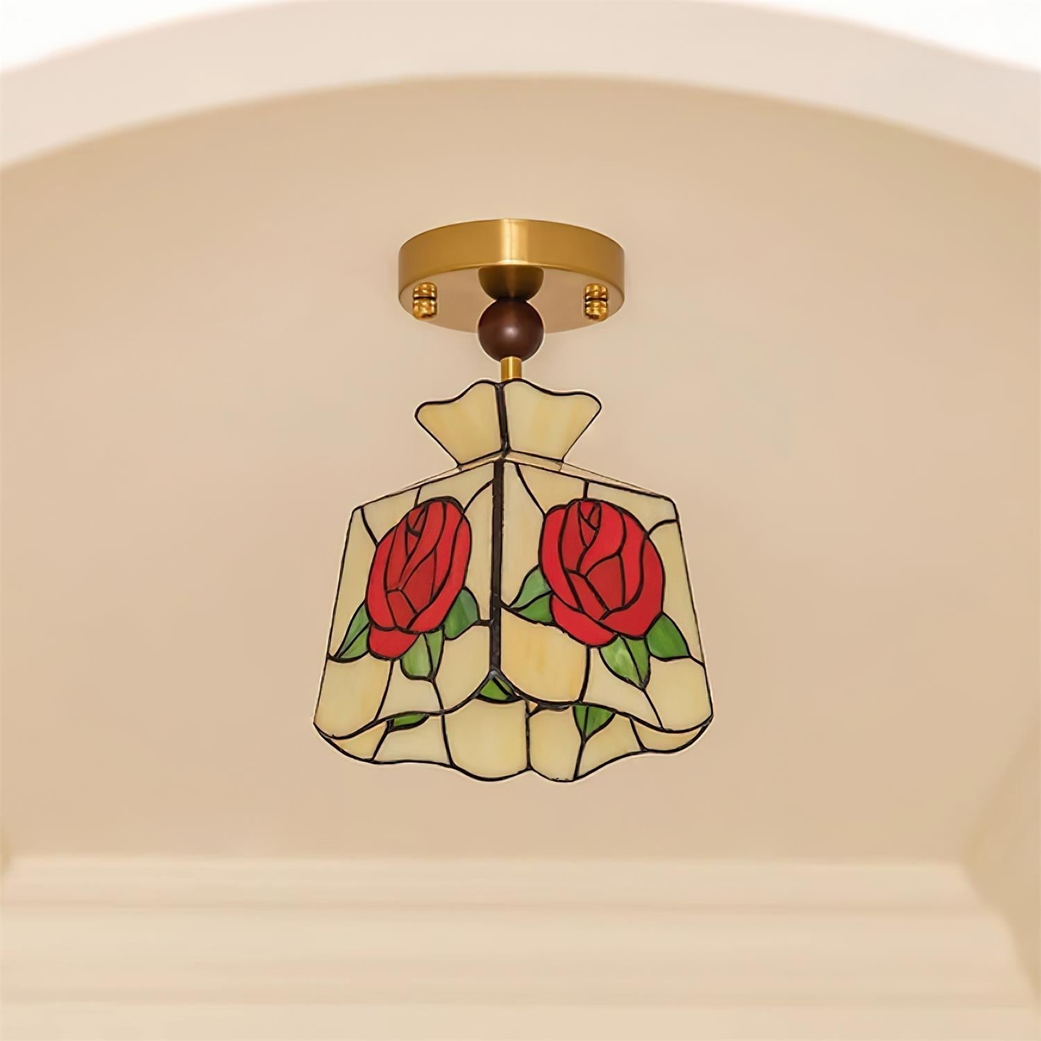 Joviel Tiffany Rose Deckenleuchte-Letslighting