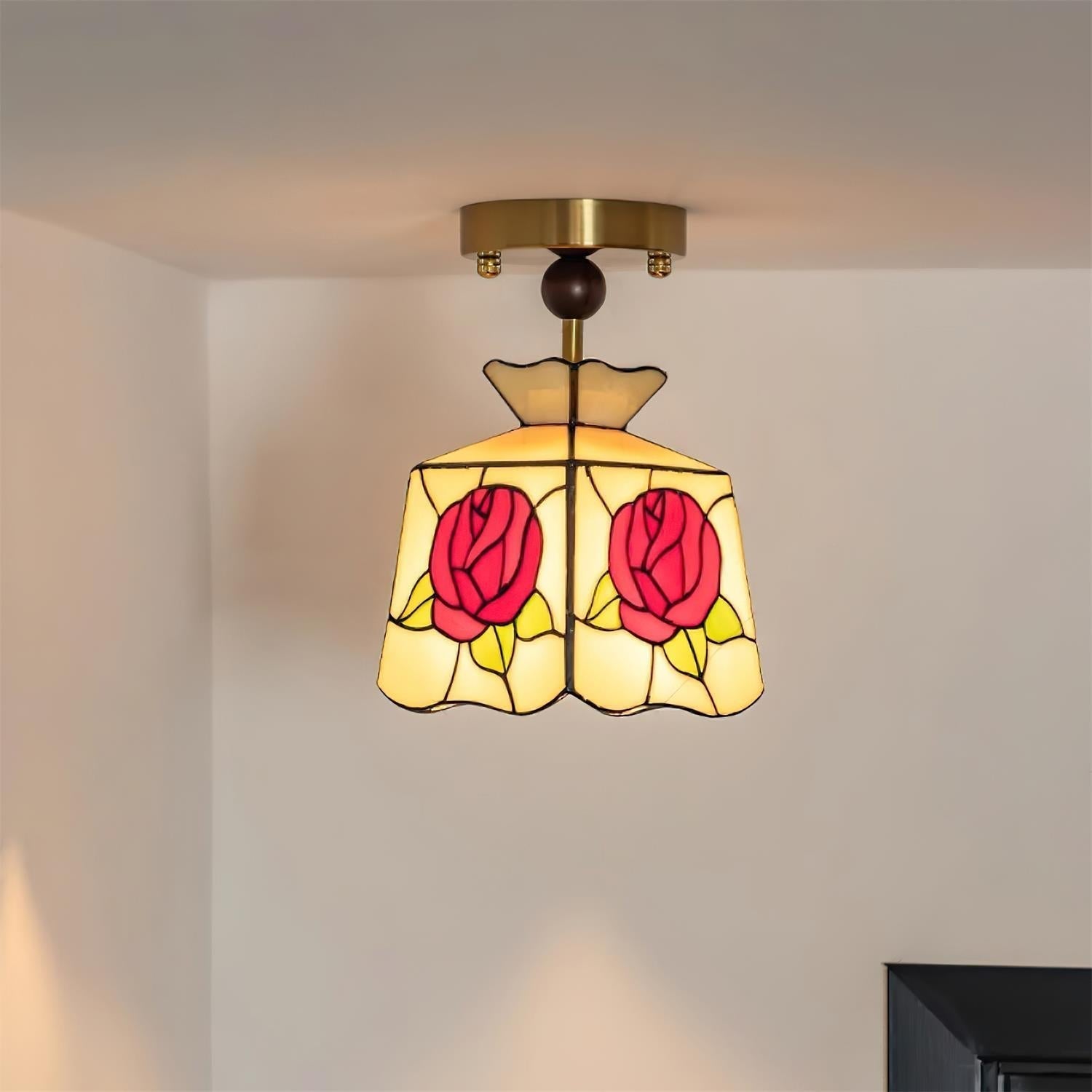 Joviel Tiffany Rose Deckenleuchte-Letslighting