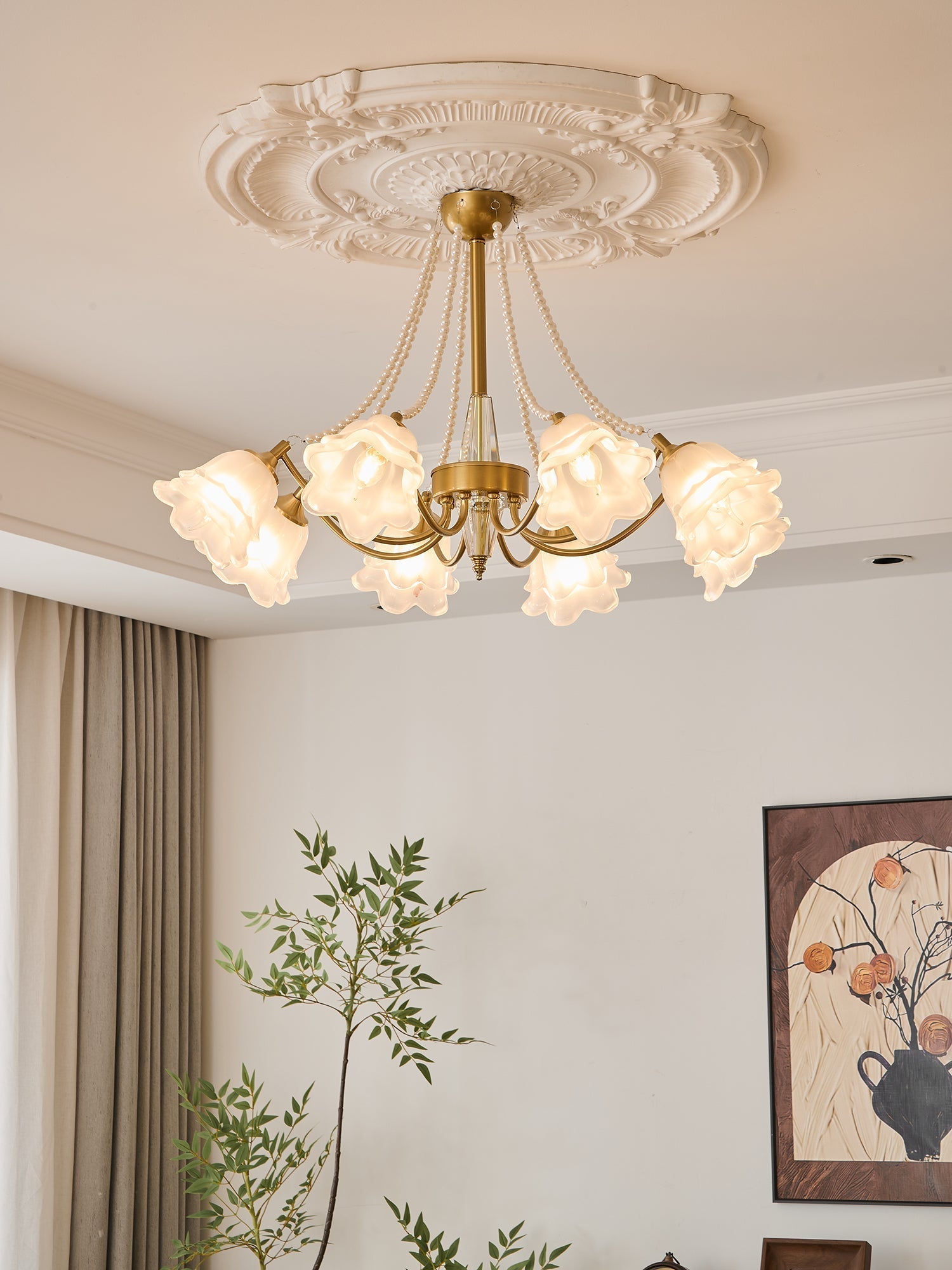 Rosemarie Bloom Chandelier - Blowlighting