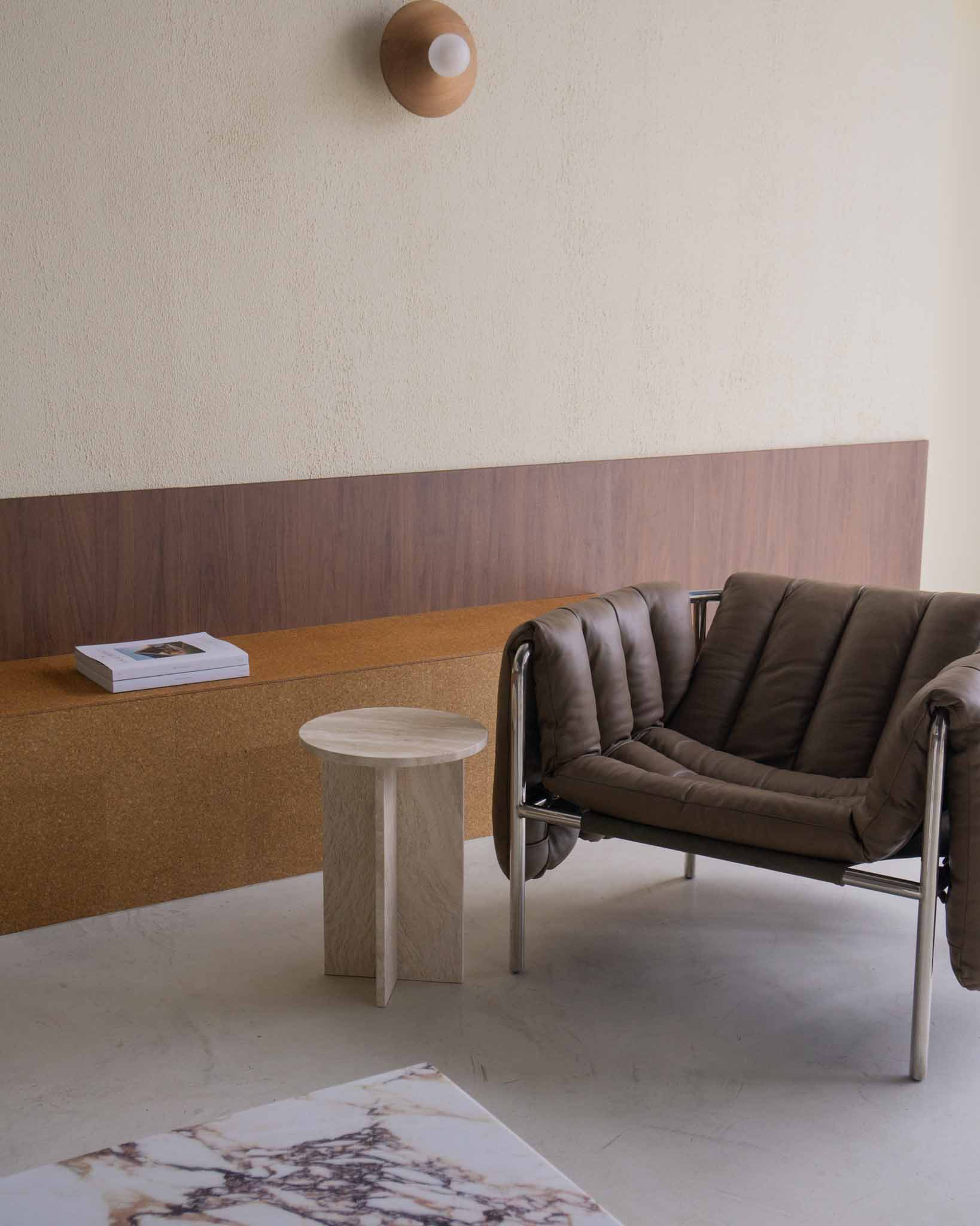 Acariel Modern Minimalist Marble Side Table Accessories - Letslighting