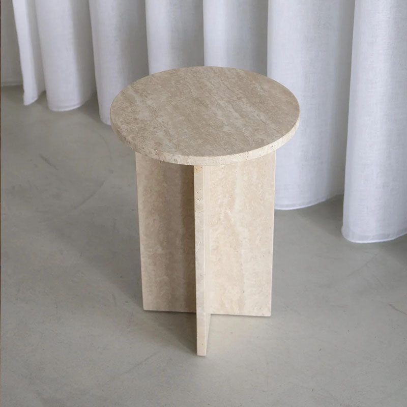 Acariel Modern Minimalist Marble Side Table Accessories - Letslighting