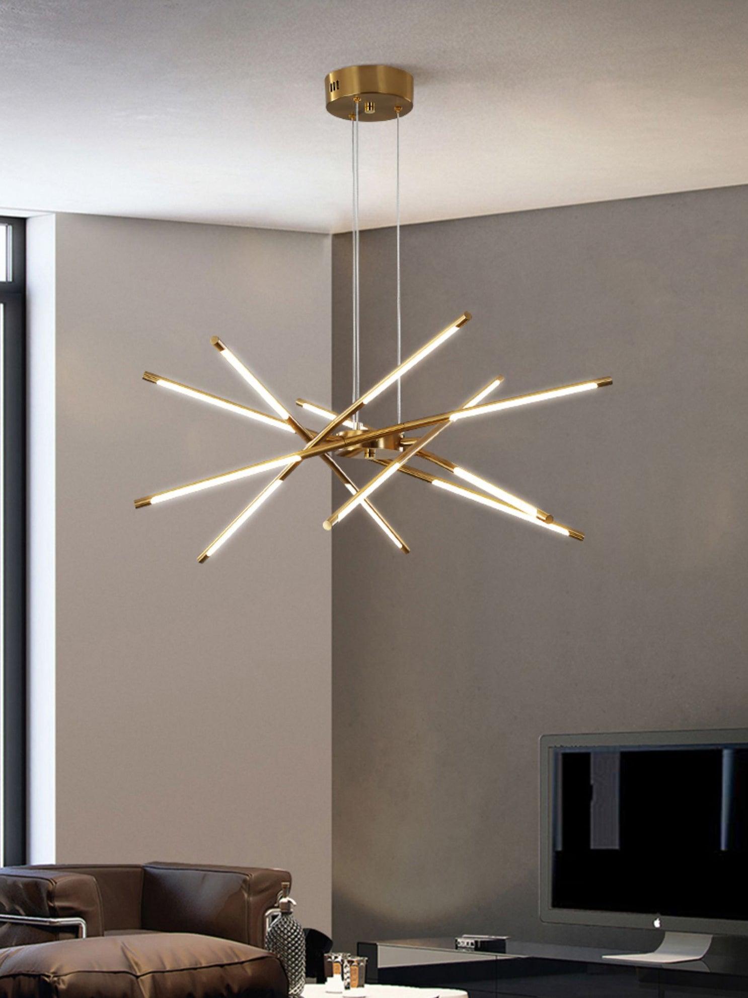 Lustra Drehbarer LED-Kronleuchter im modernen Stil-Letslighting