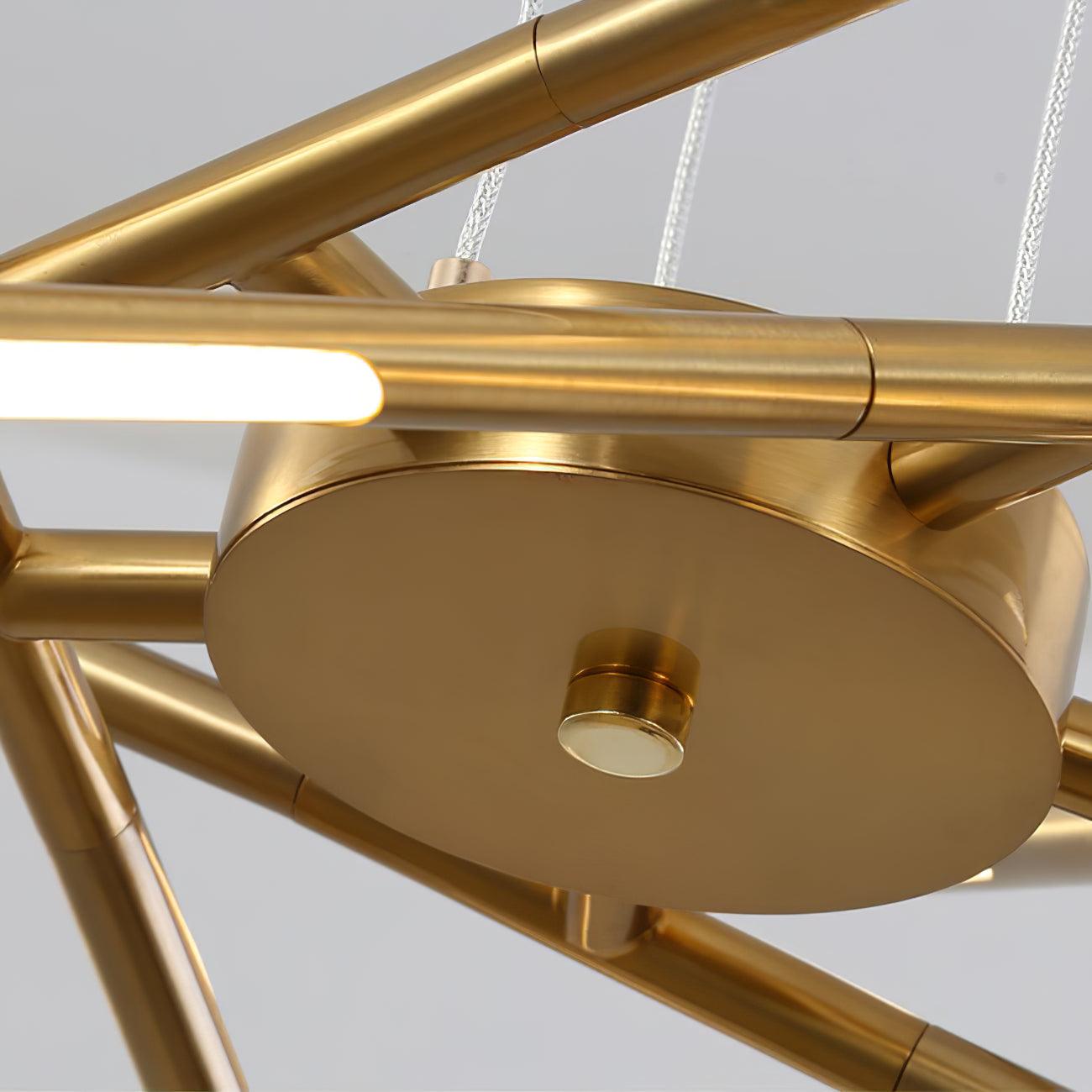 Lustra Drehbarer LED-Kronleuchter im modernen Stil-Letslighting