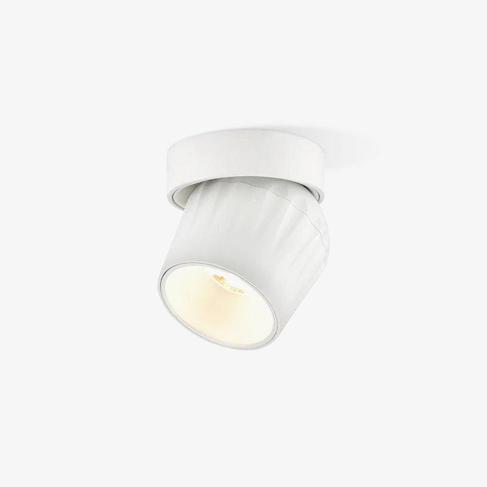 Solara Spotlight Aluminium Gerippt Drehbar Minimalistisch-Letslighting