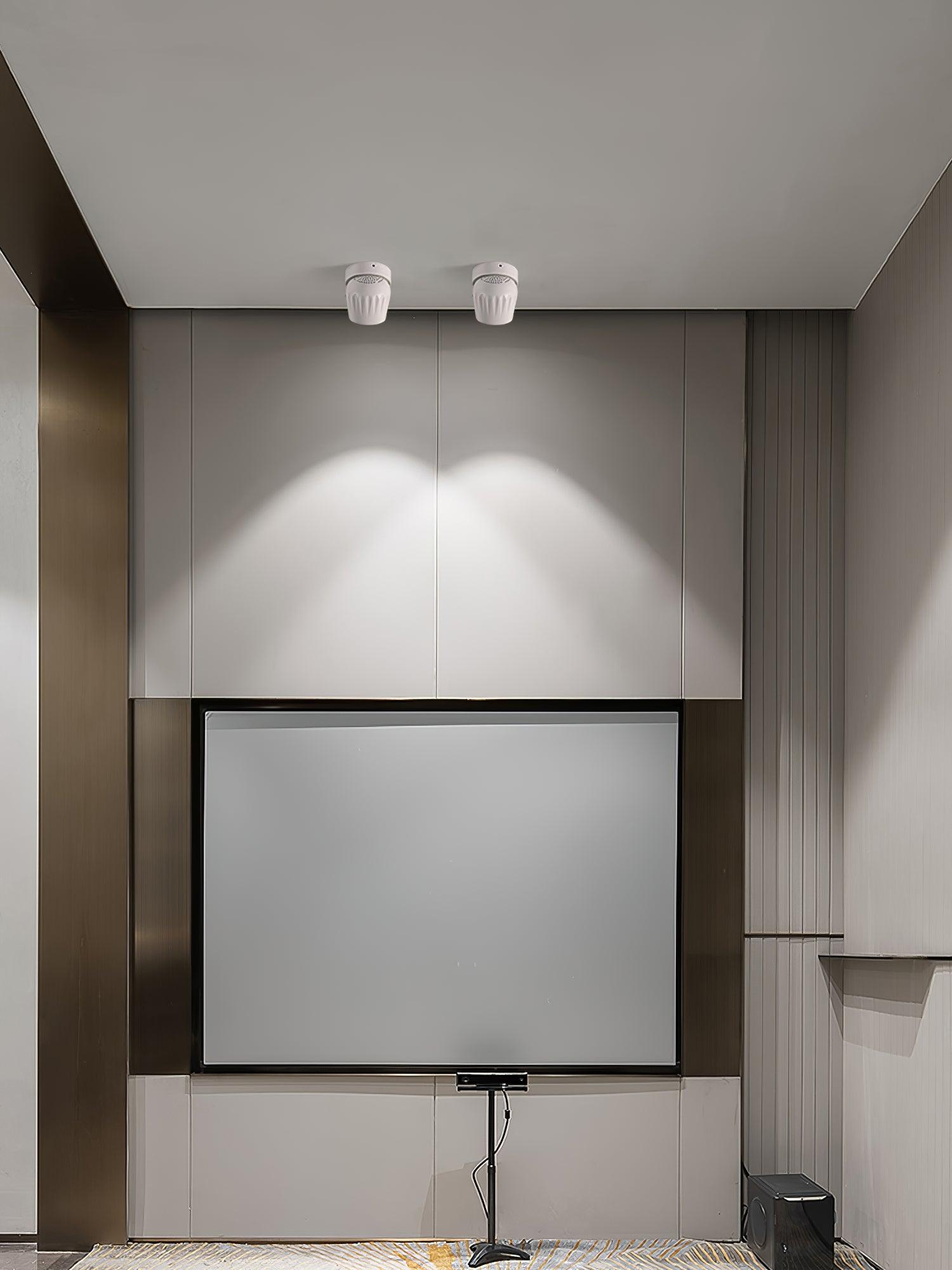 Solara Spotlight Aluminium Gerippt Drehbar Minimalistisch-Letslighting