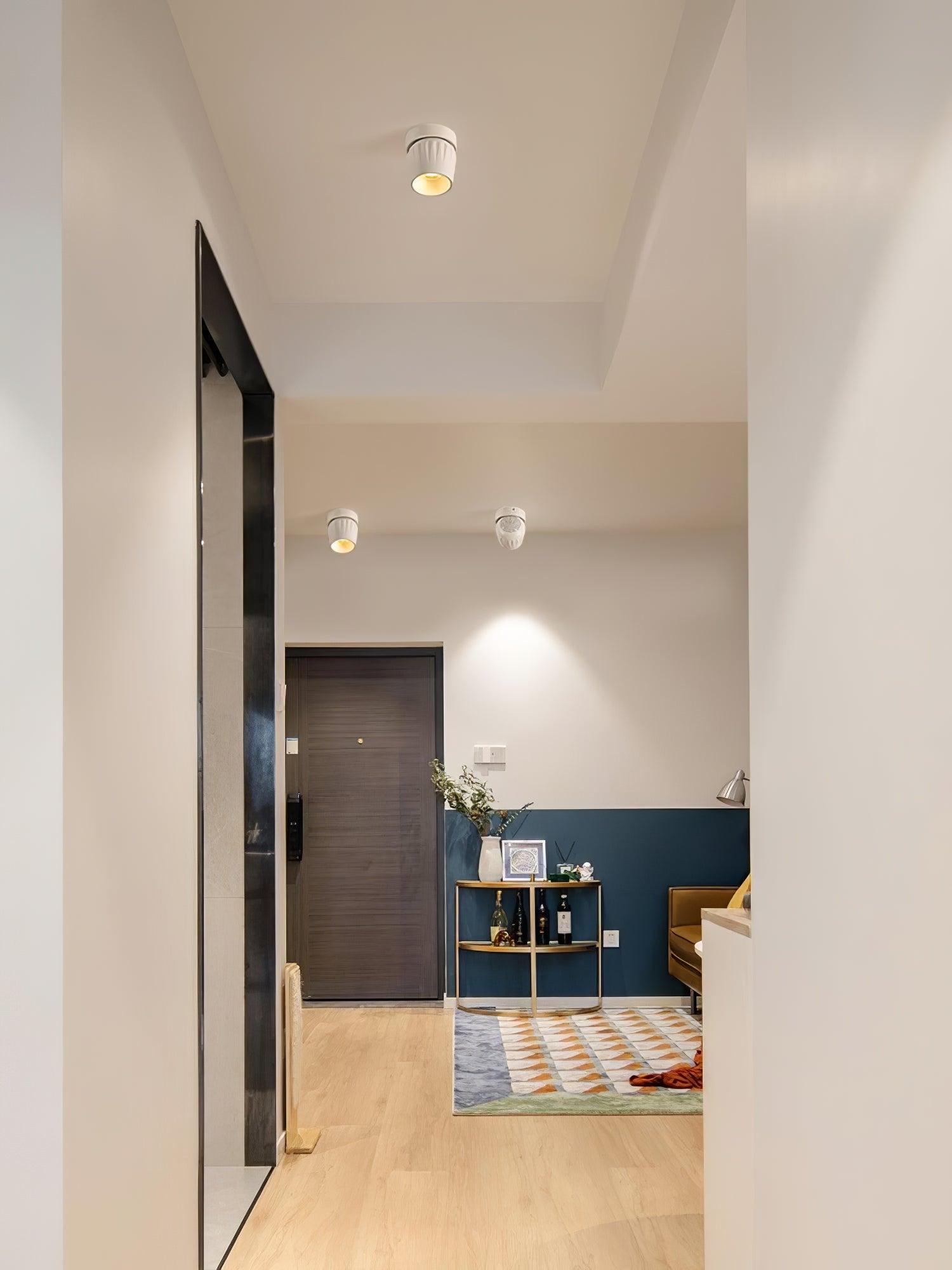 Solara Spotlight Aluminium Gerippt Drehbar Minimalistisch-Letslighting