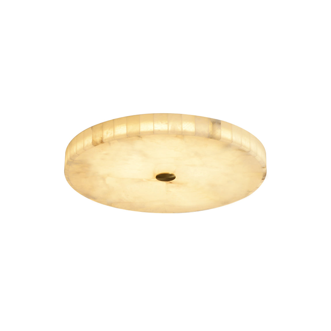 Vosilis Modern Minimalist Round Alabaster Ceiling Lamp - Letslighting