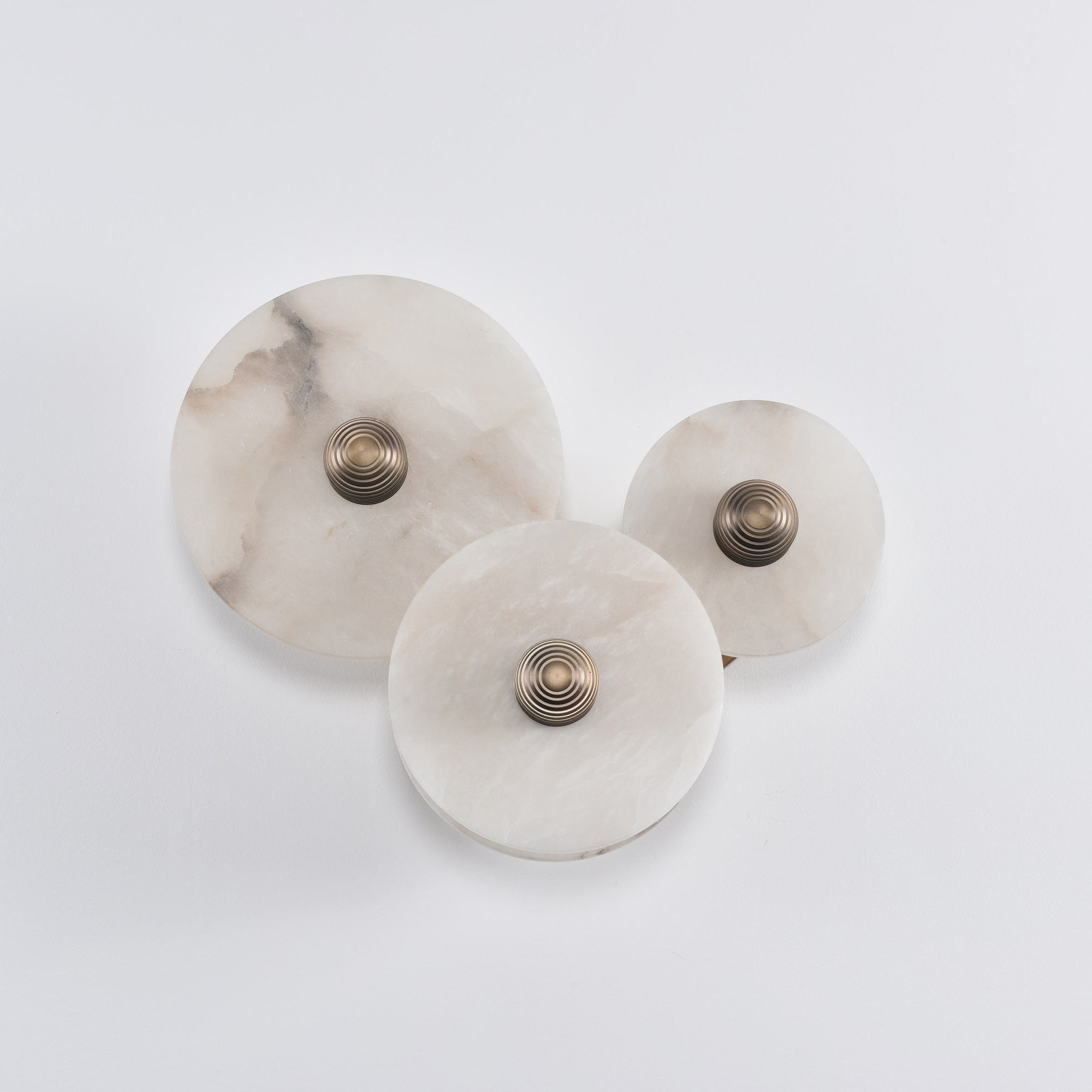 Selene Minimalist Alabaster Ceiling Light - Blowlighting