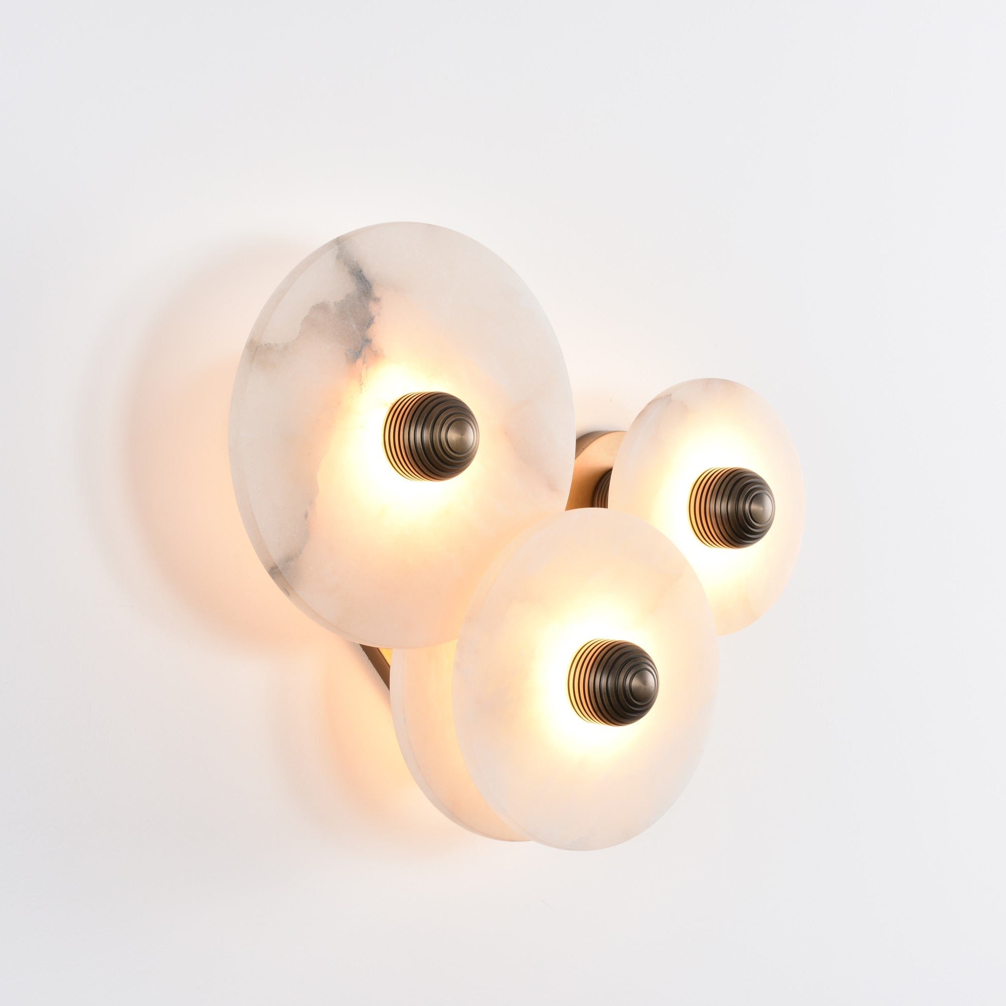 Selene Minimalist Alabaster Ceiling Light - Blowlighting