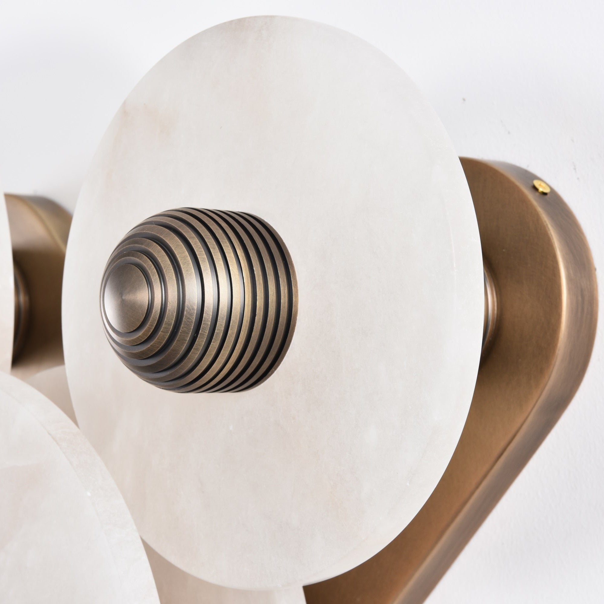 Selene Minimalist Alabaster Ceiling Light - Blowlighting