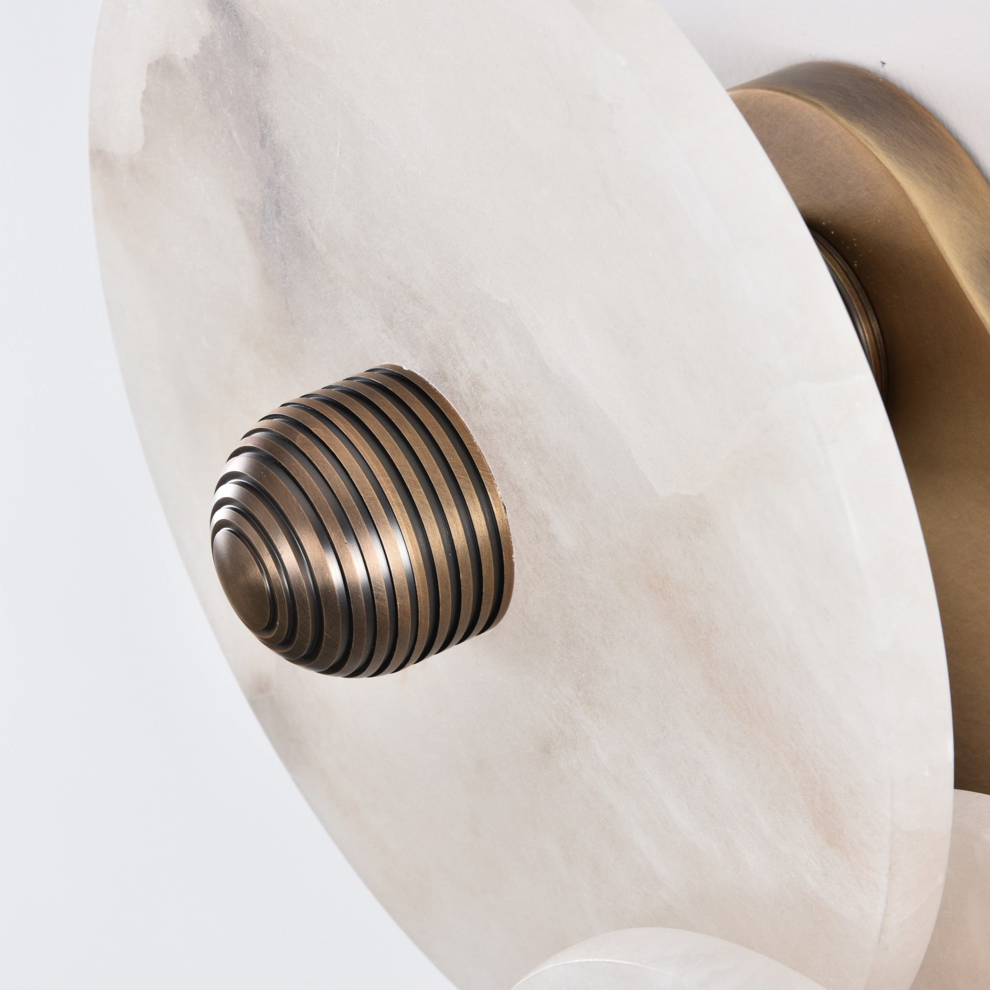 Selene Minimalist Alabaster Ceiling Light - Blowlighting