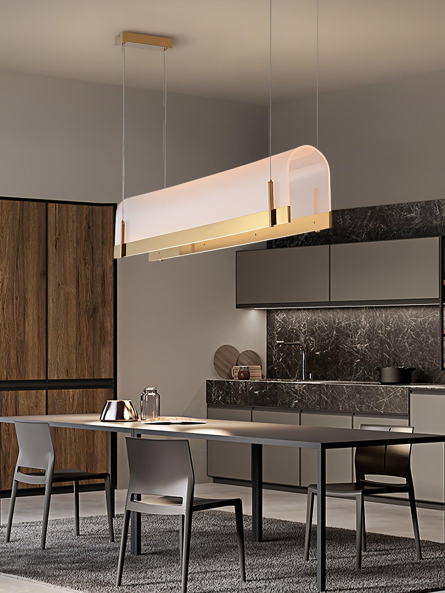 Cevinen Lineare Goldene Pendelleuchte-Letslighting