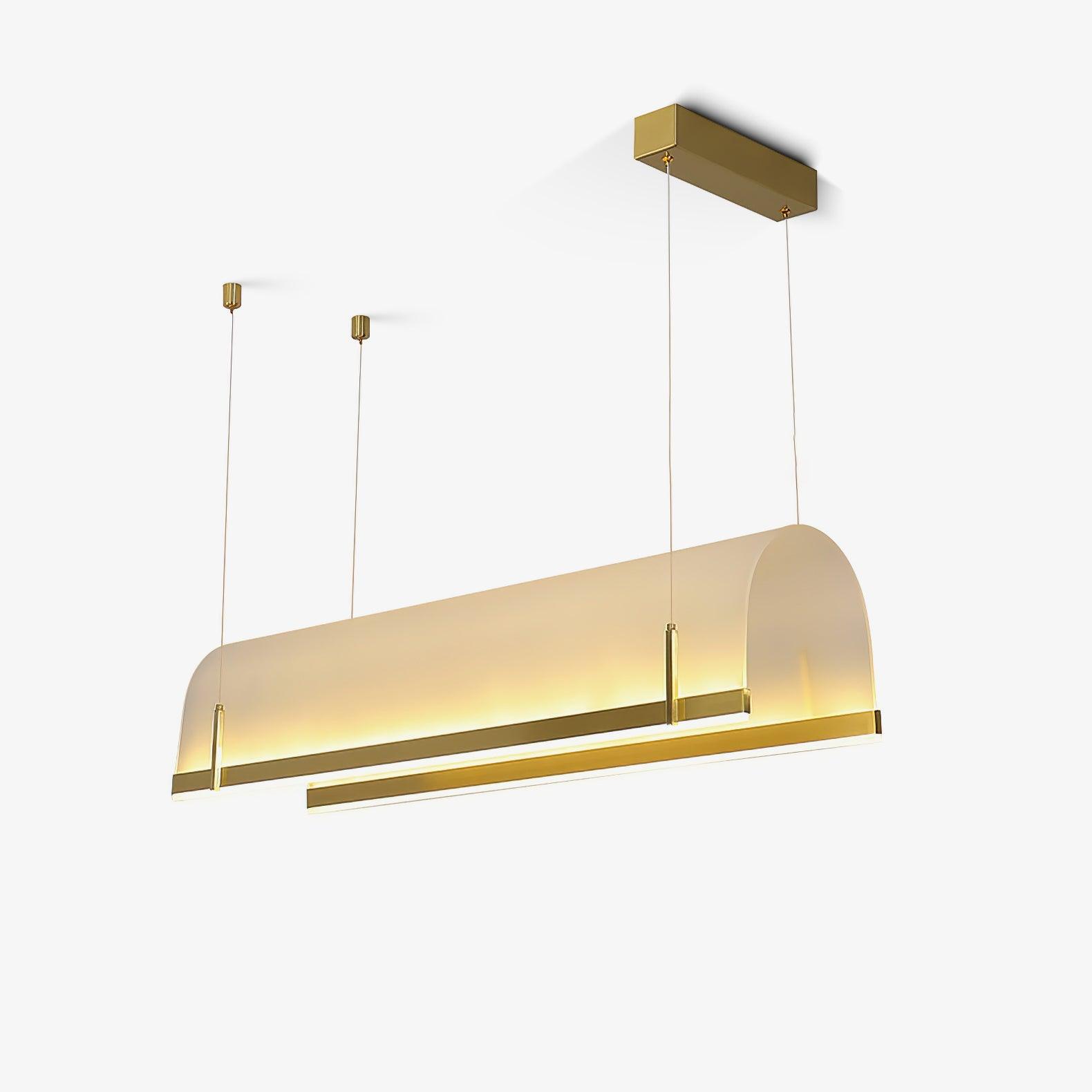 Cevinen Lineare Goldene Pendelleuchte-Letslighting