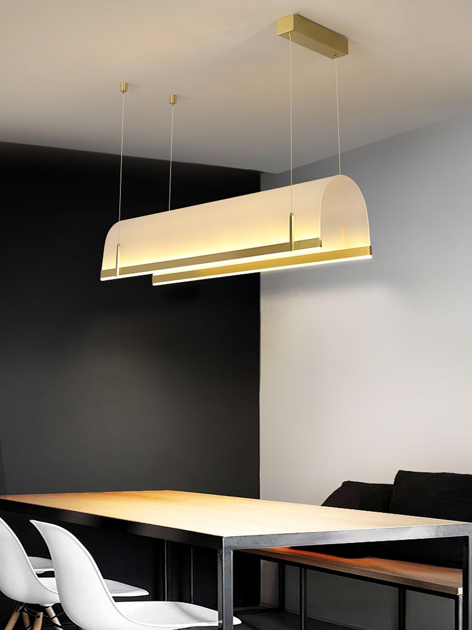 Cevinen Lineare Goldene Pendelleuchte-Letslighting