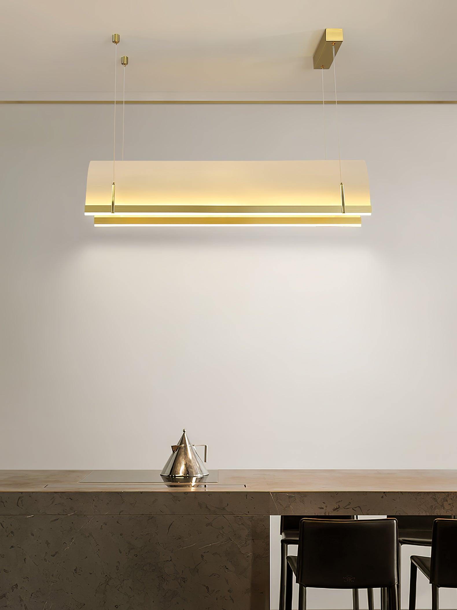 Cevinen Lineare Goldene Pendelleuchte-Letslighting