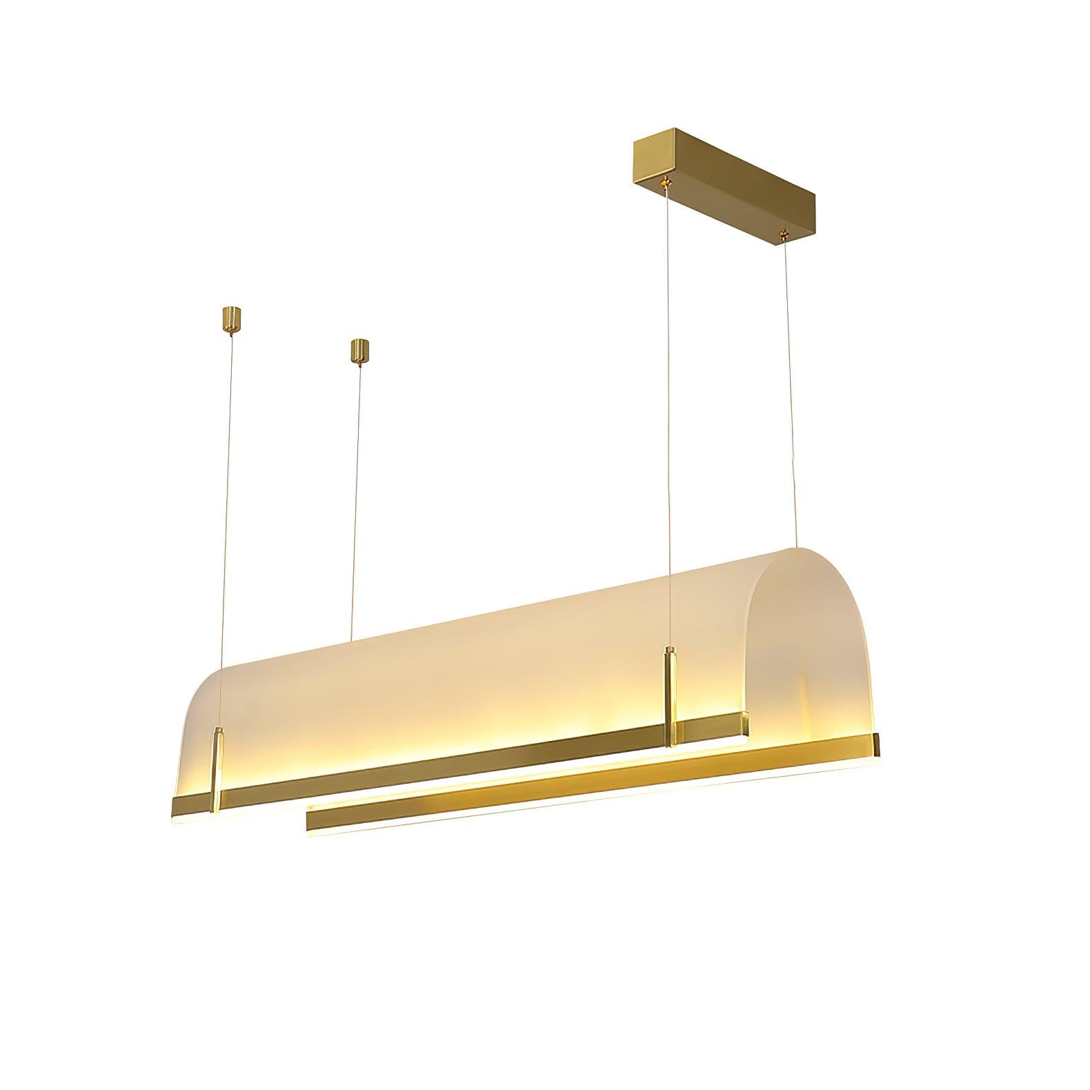 Cevinen Lineare Goldene Pendelleuchte-Letslighting