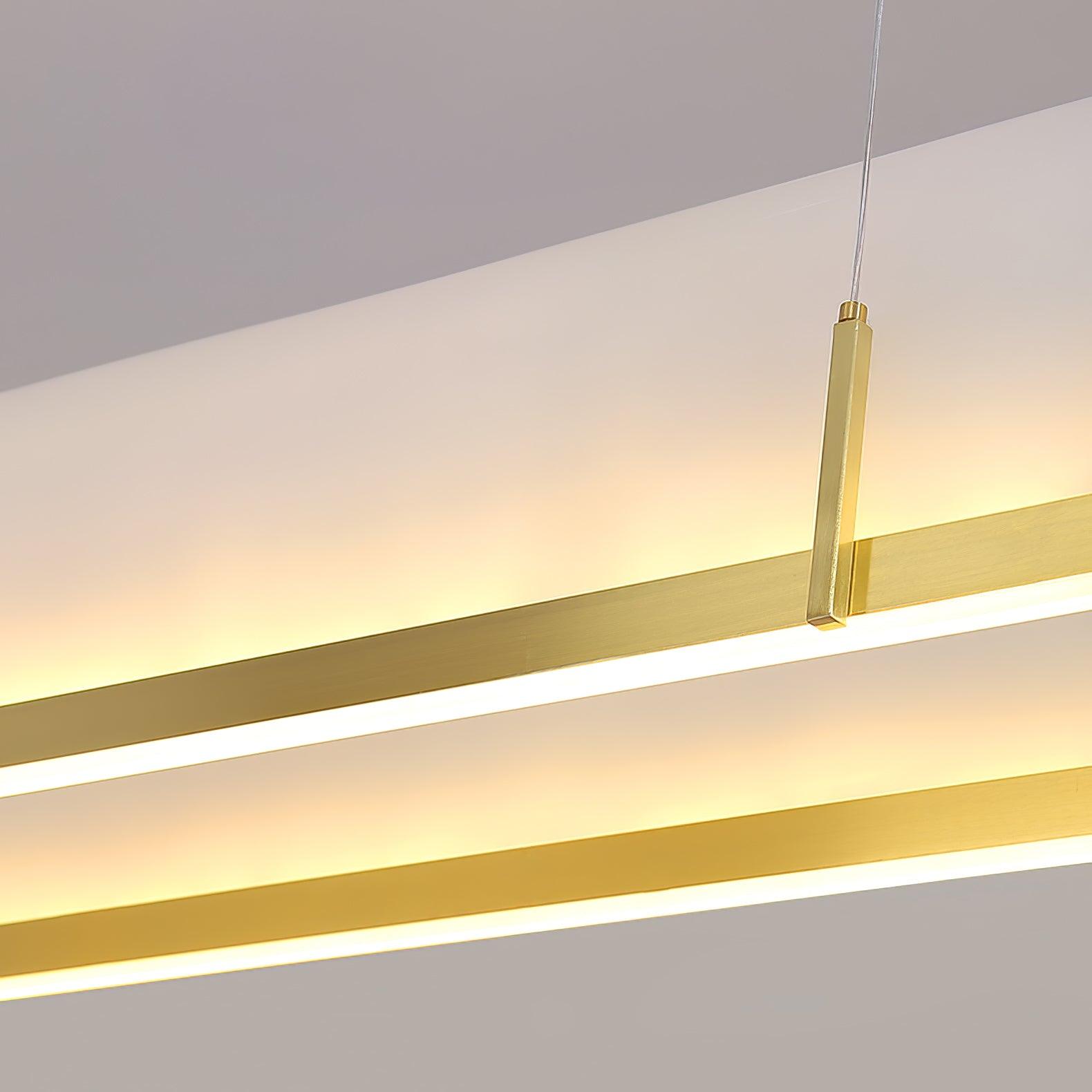 Cevinen Lineare Goldene Pendelleuchte-Letslighting