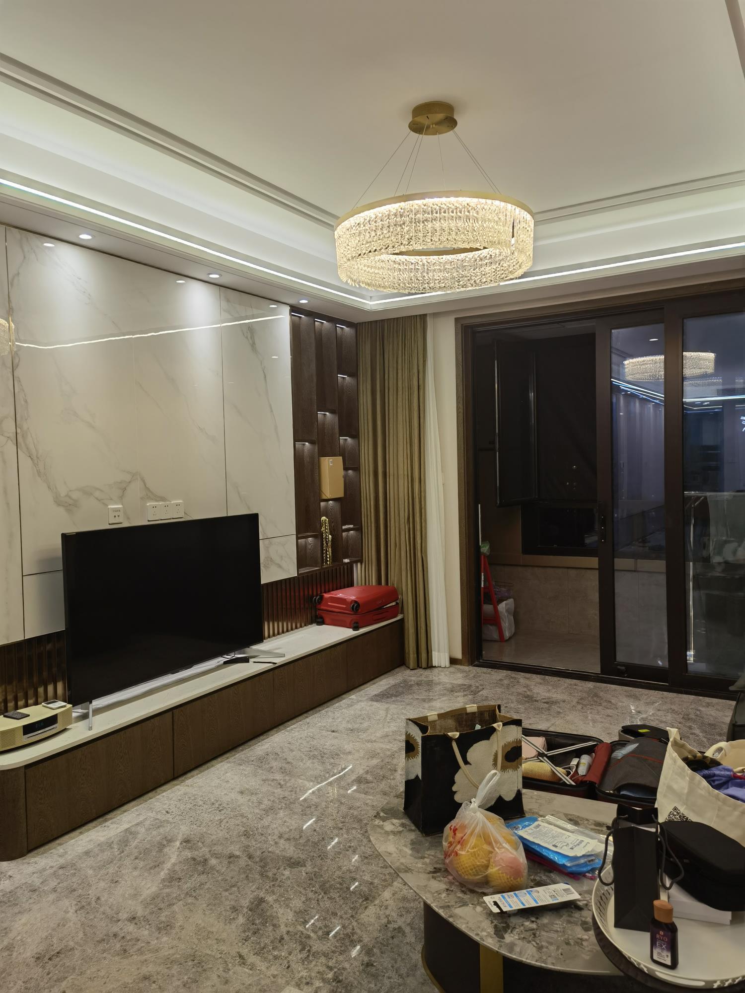 Lustra Kronleuchter Rund Halo Kristall-Letslighting