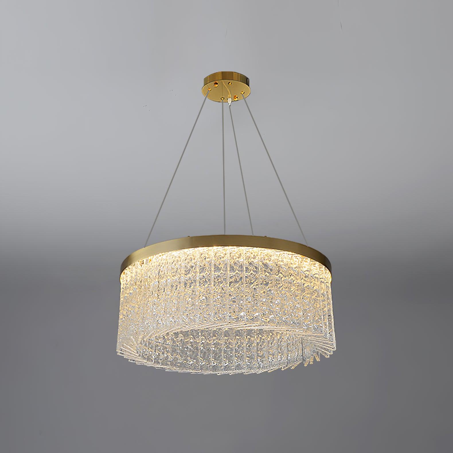 Lustra Kronleuchter Rund Halo Kristall-Letslighting