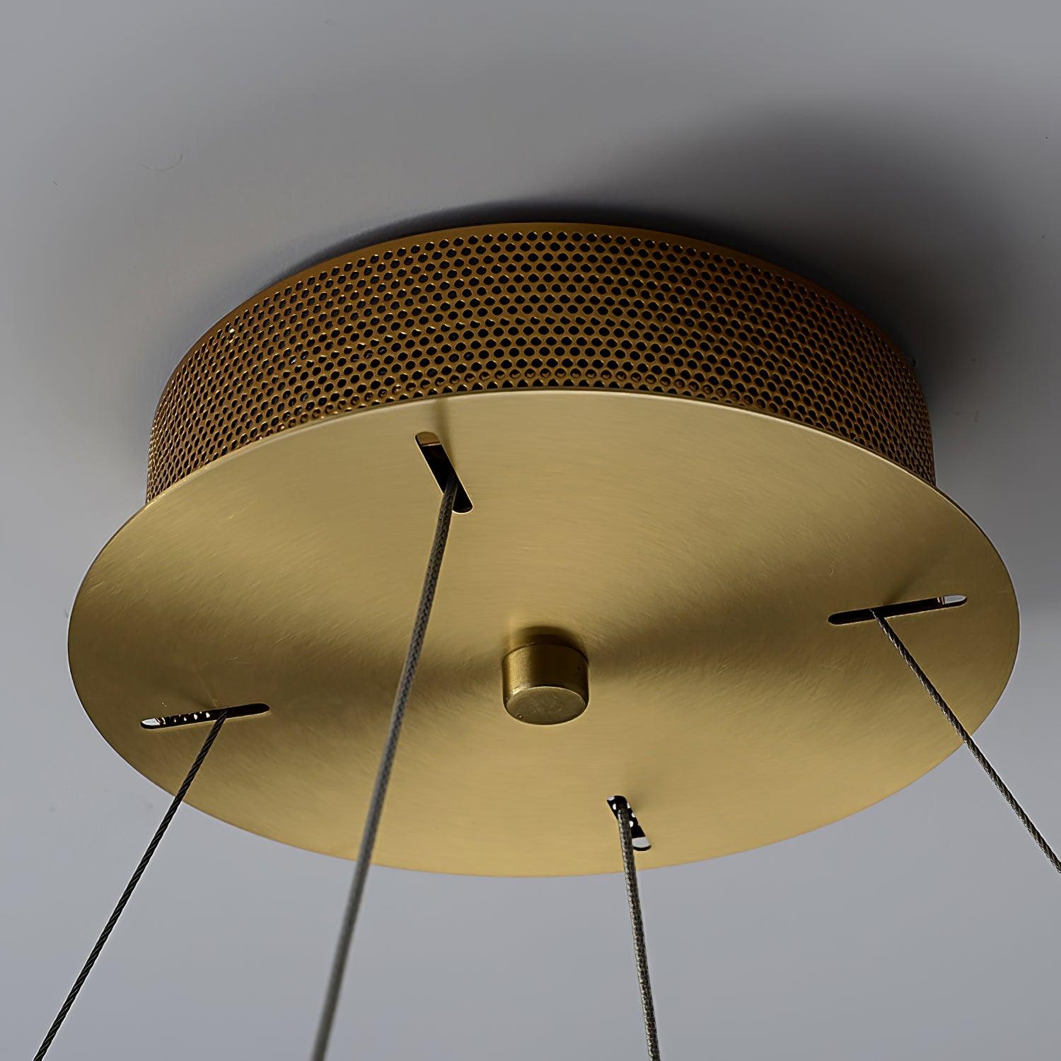 Lustra Kronleuchter Rund Halo Kristall-Letslighting