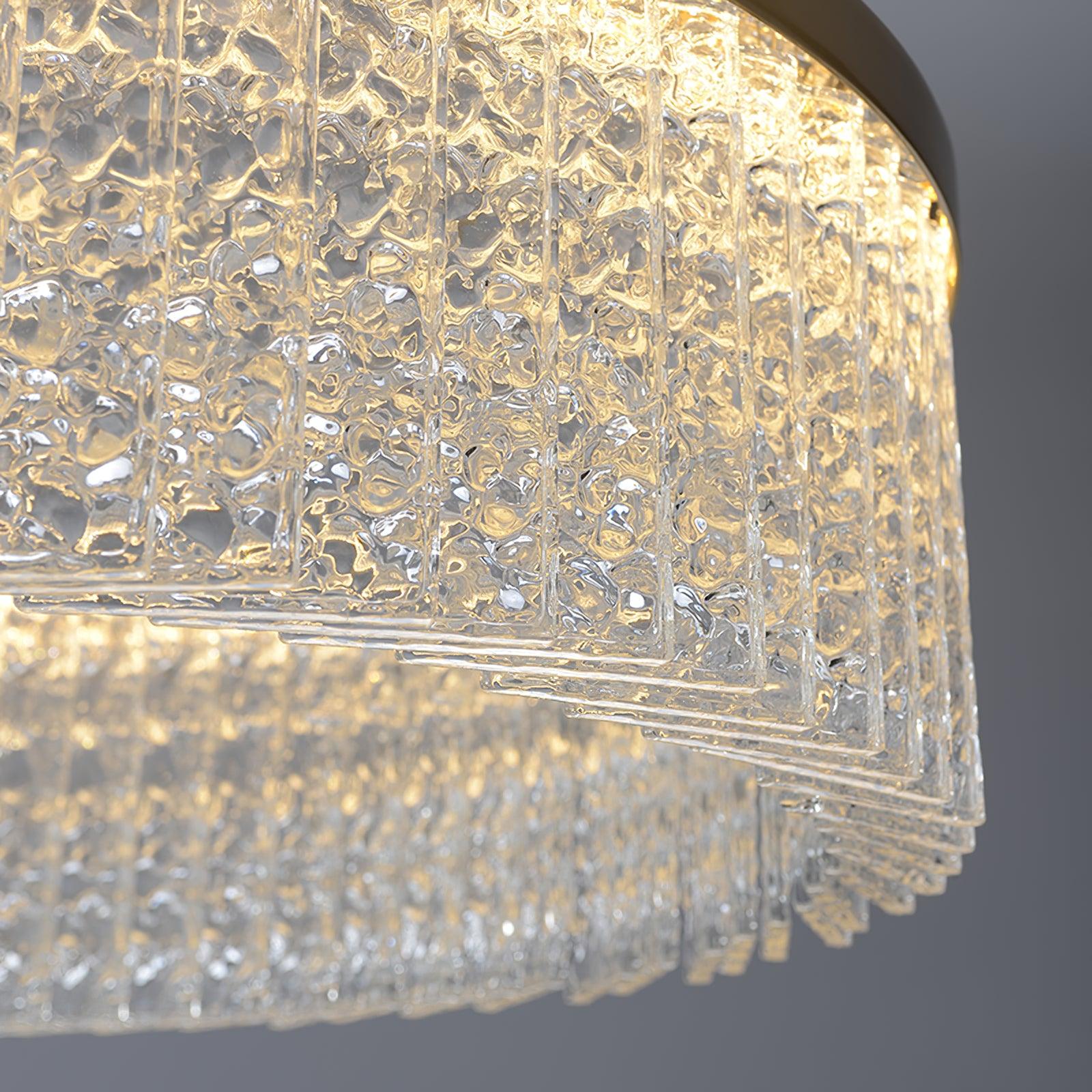 Lustra Kronleuchter Rund Halo Kristall-Letslighting
