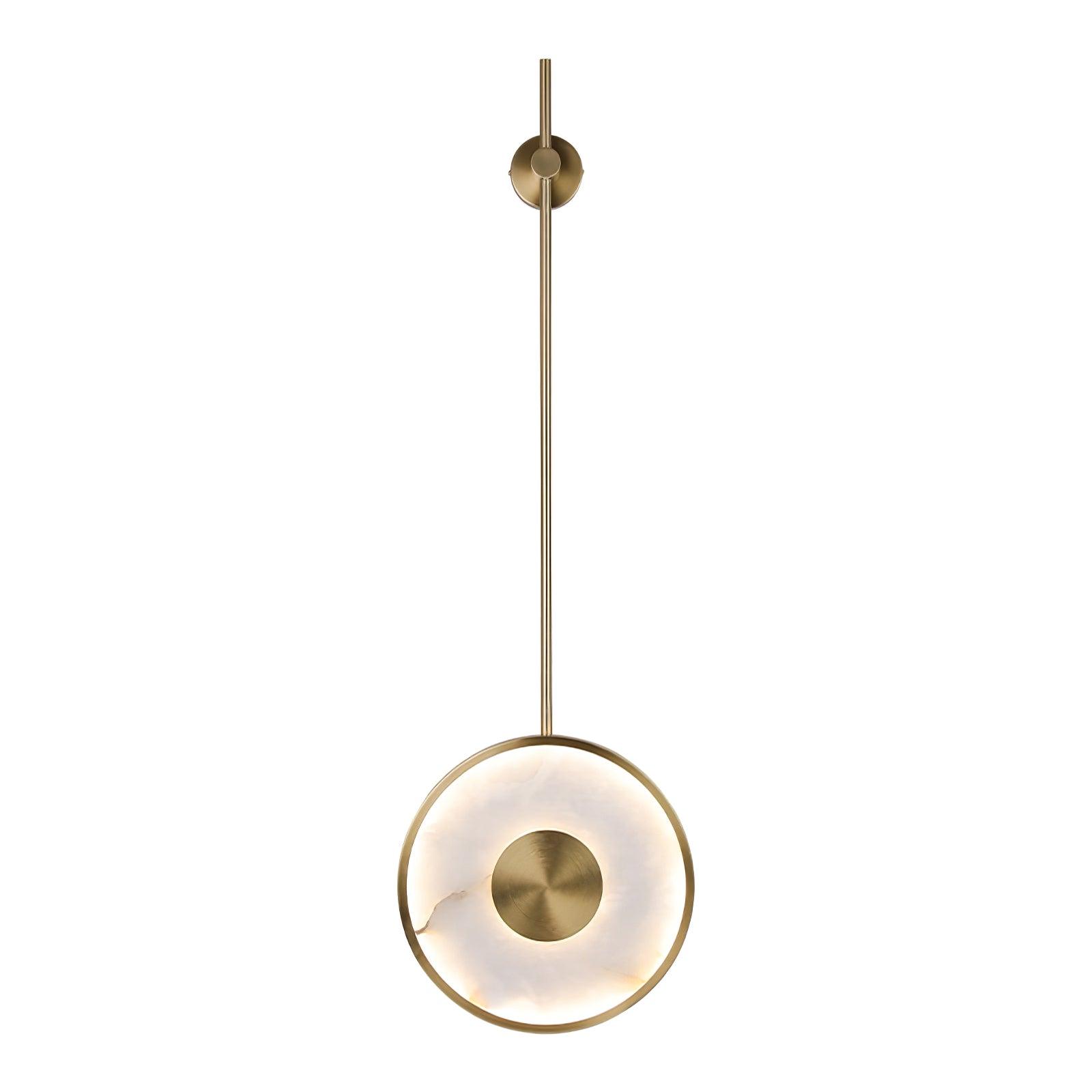 Vevelila Minimalist Alabaster Pendant Light - Neutralighting