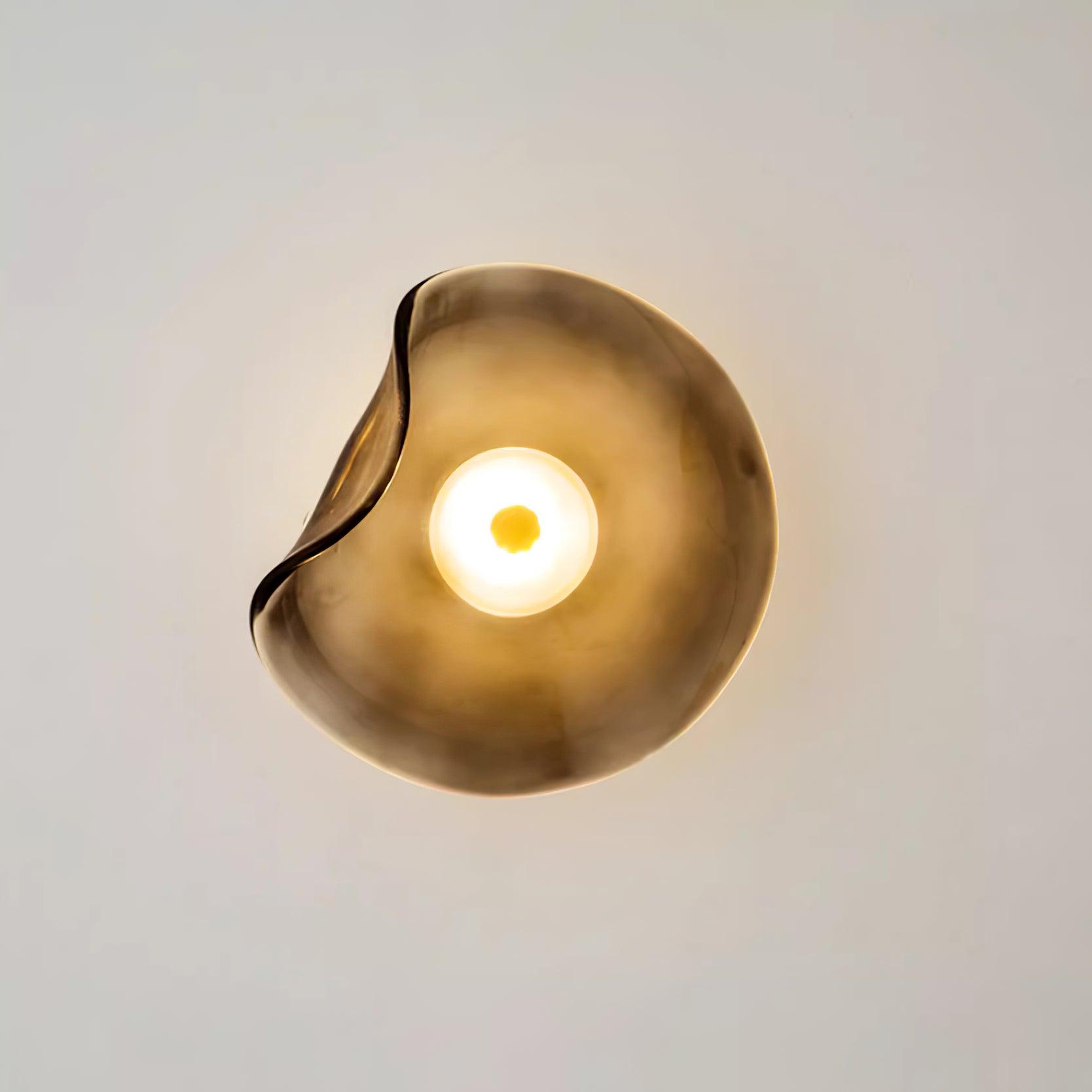 Lunara Amber Glass Ceiling Light - Letslighting