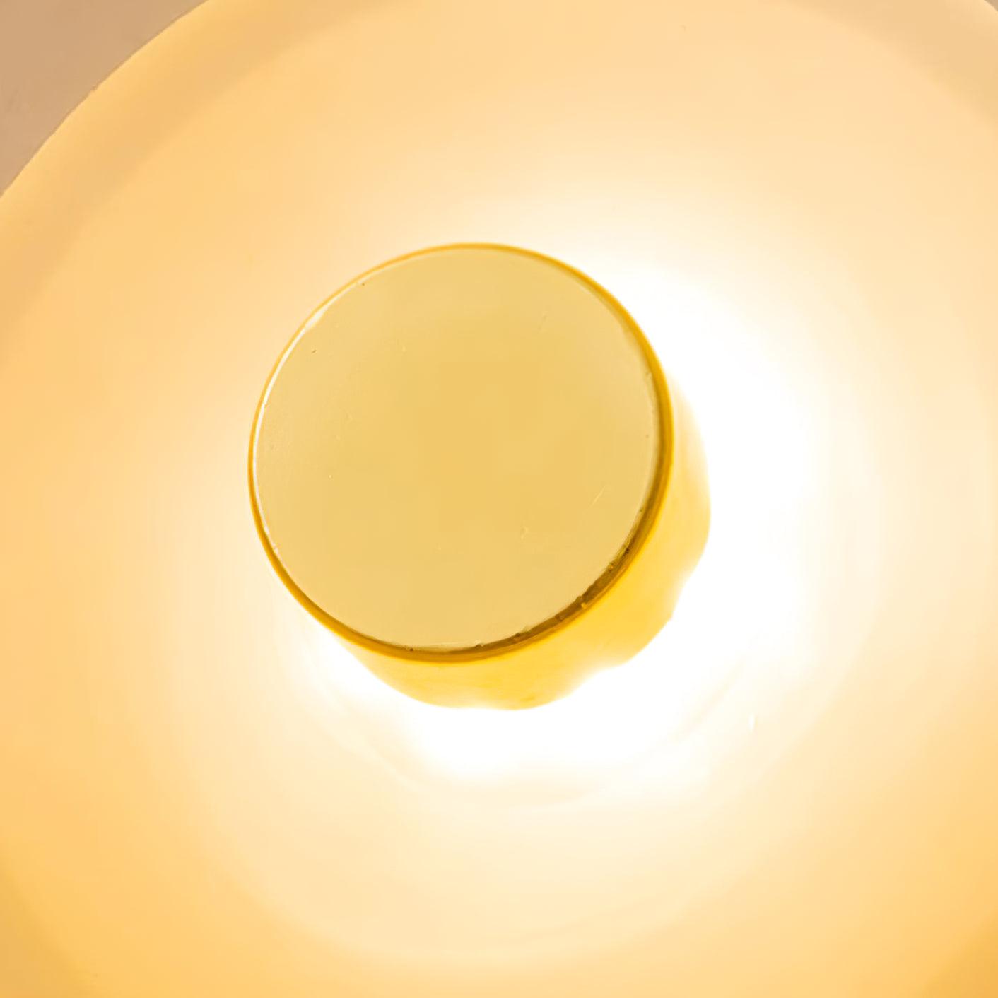 Lunara Amber Glass Ceiling Light - Letslighting