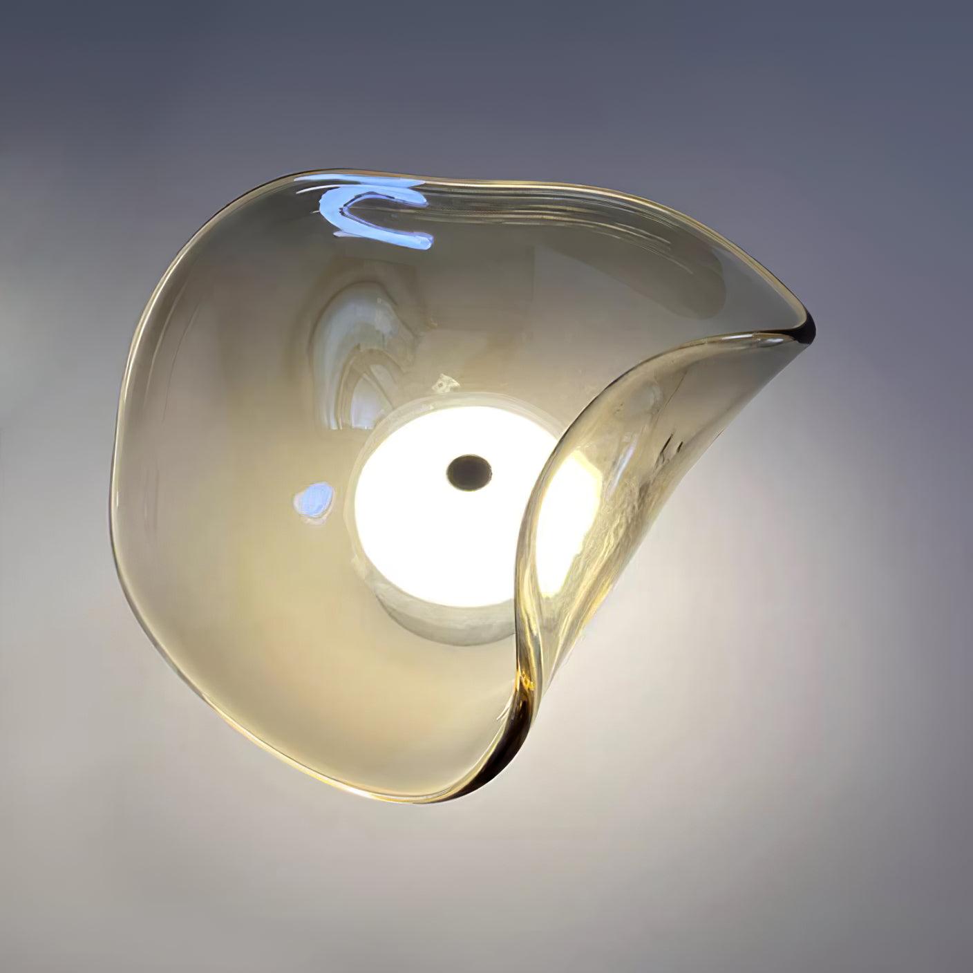 Lunara Amber Glass Ceiling Light - Letslighting