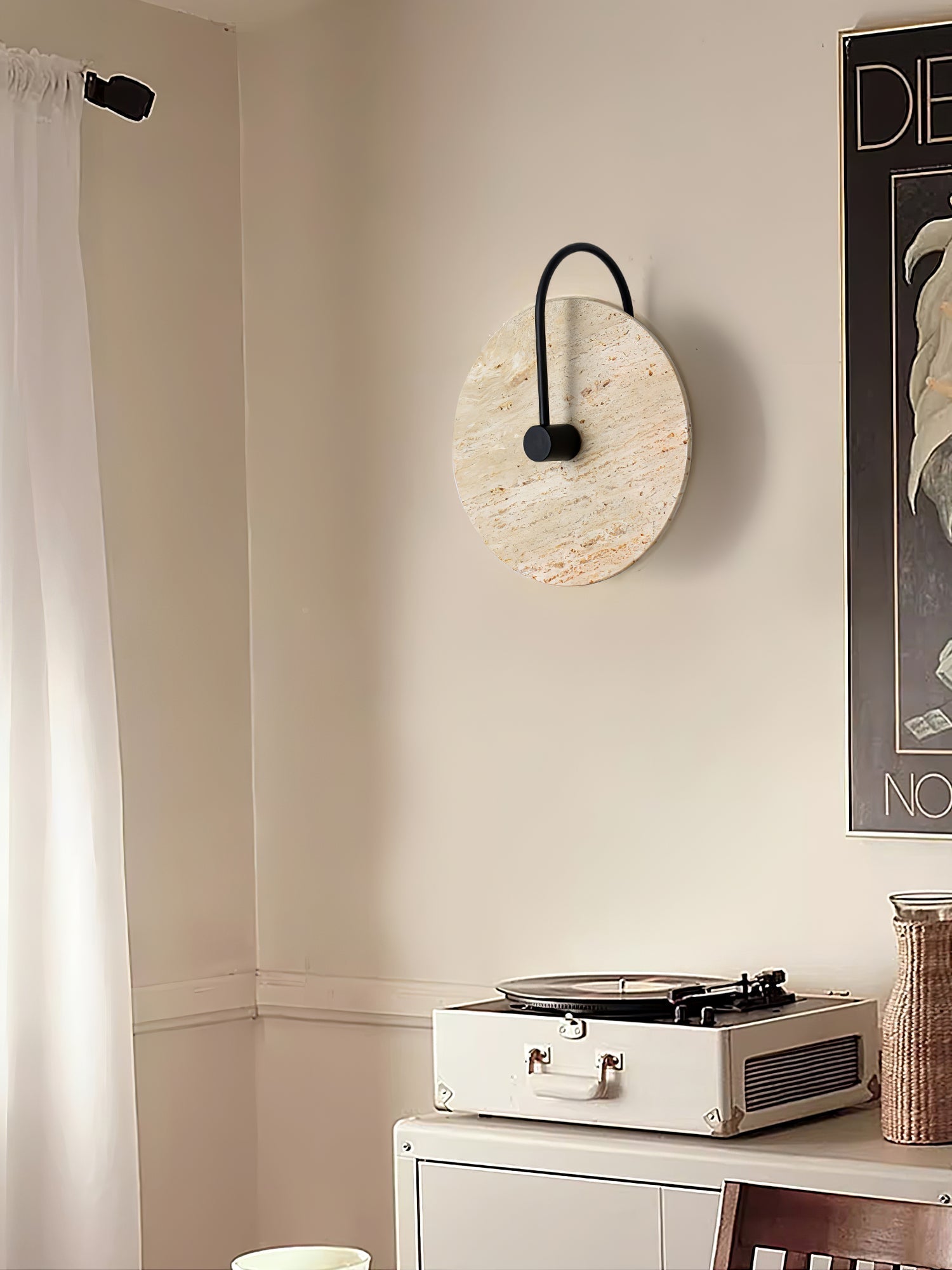 Kara Travertine Wall Light - Neutralighting