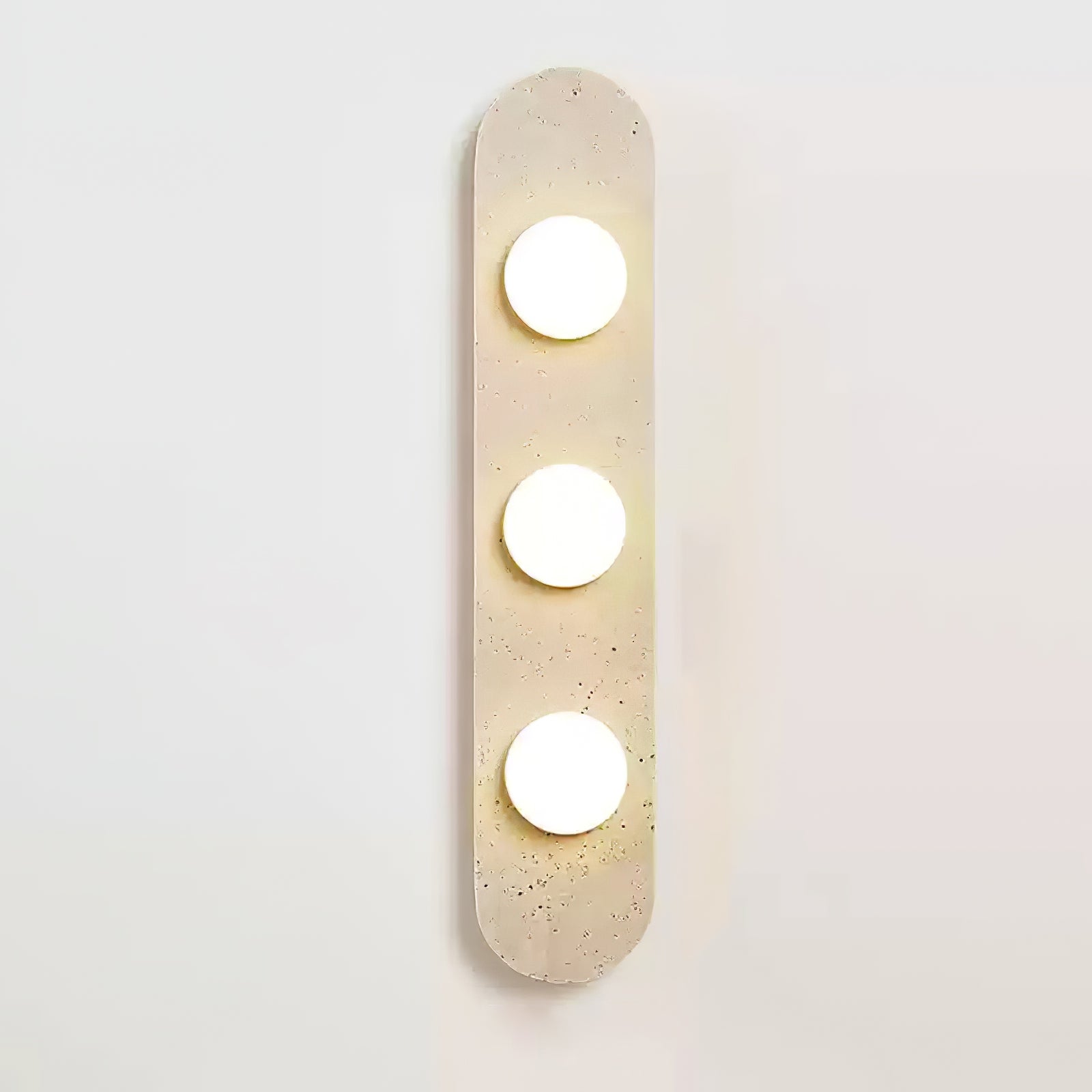 Zasoliel Minimalist Travertine Wall Light - Neutralighting