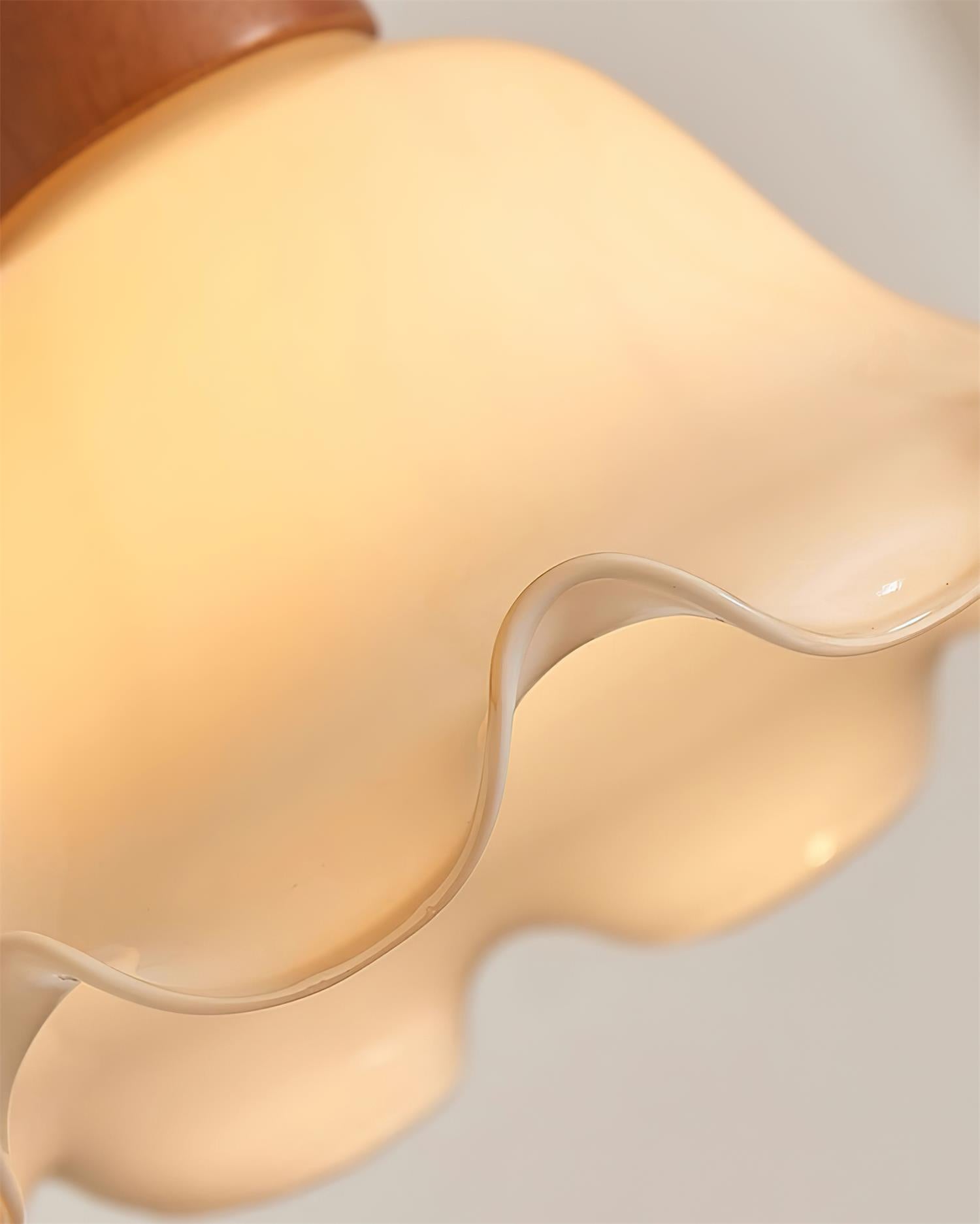 Glyna Pendelleuchte Vintage Gewelltes Glas-Letslighting