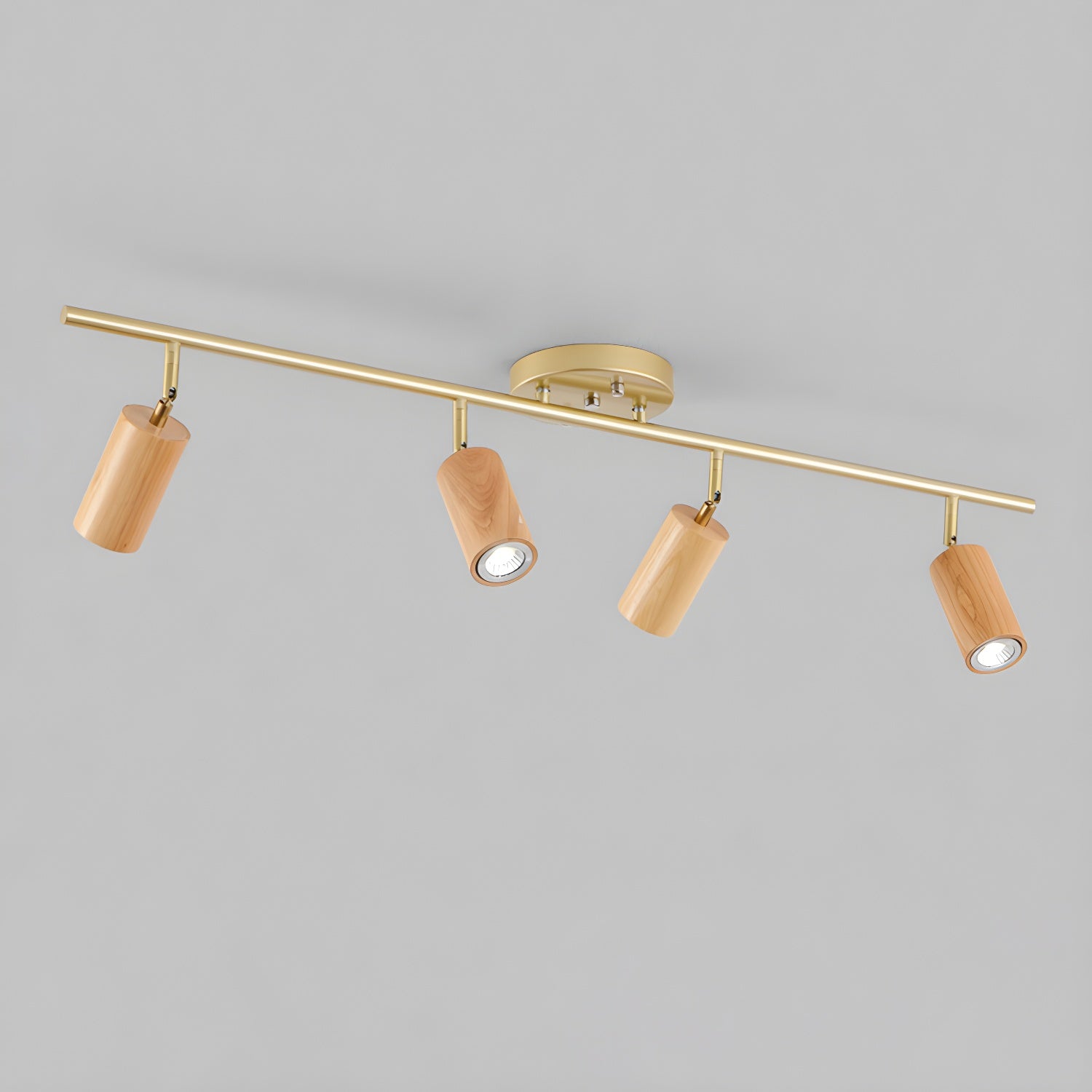 Usolila Modern Minimalist Wood Ceiling Light-Letslighting