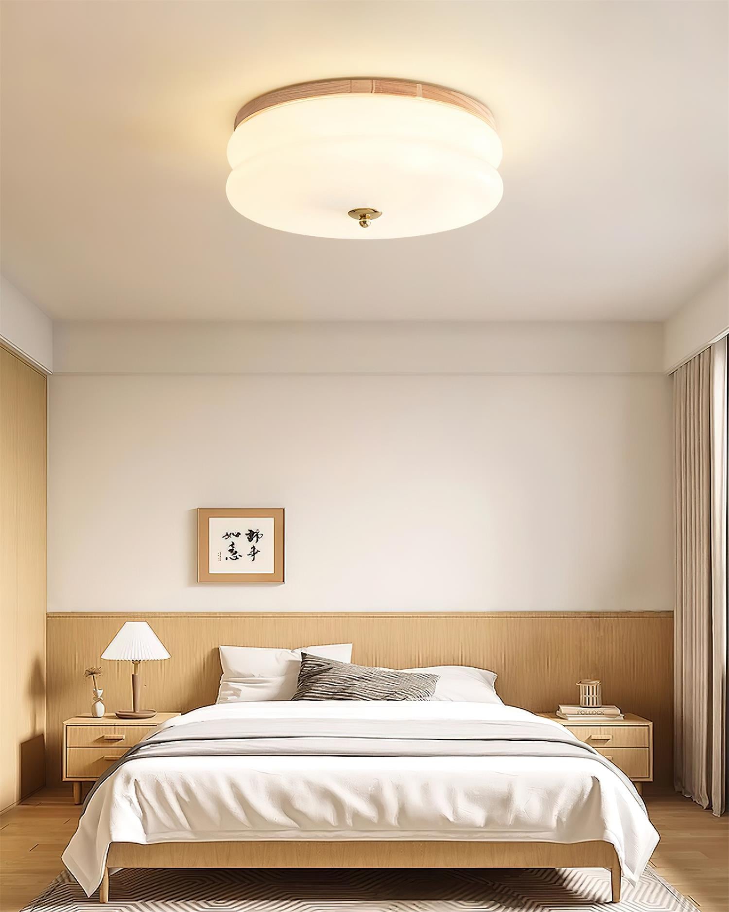 Piper Minimalistische Deckenleuchte aus Glas-Letslighting