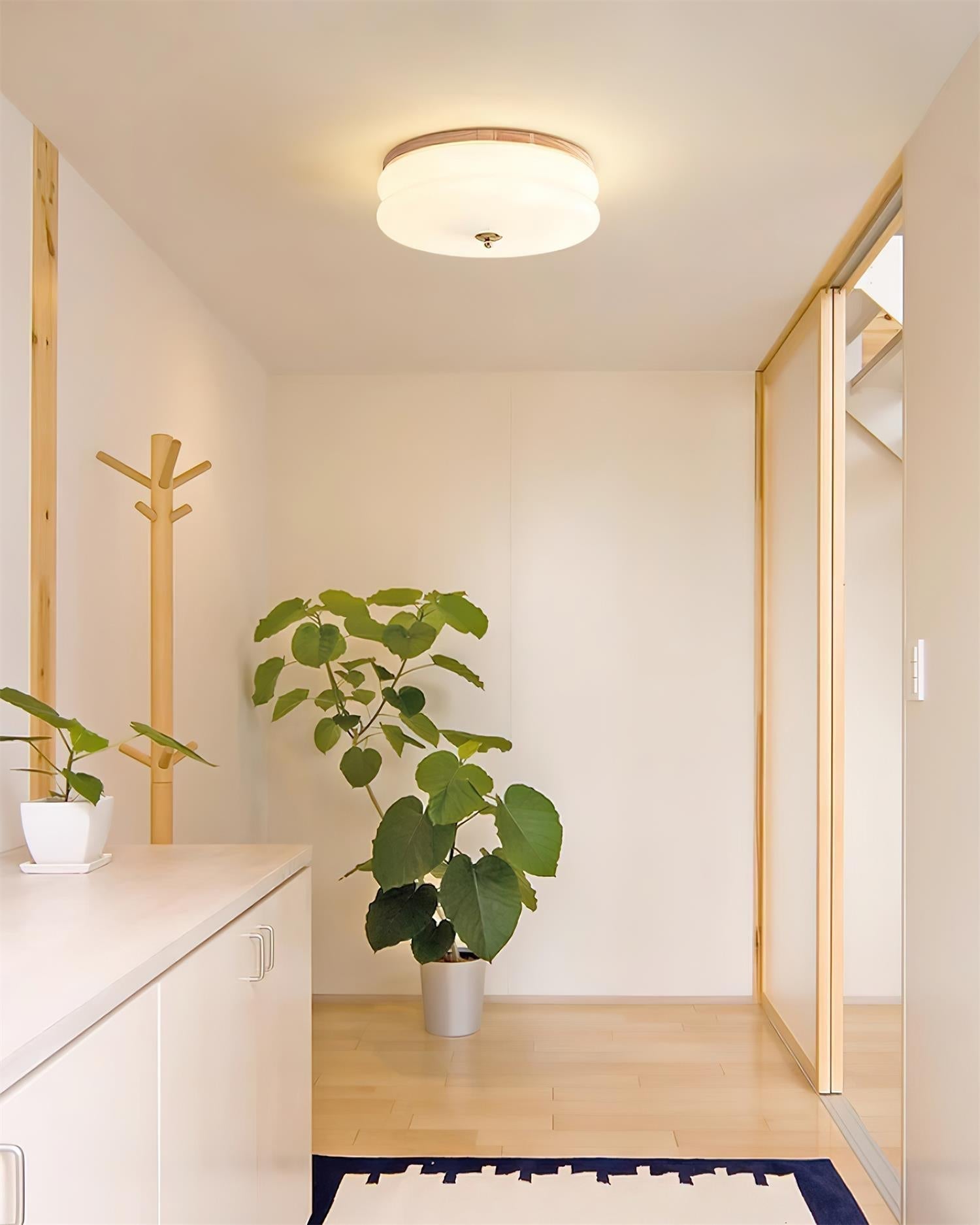 Piper Minimalistische Deckenleuchte aus Glas-Letslighting
