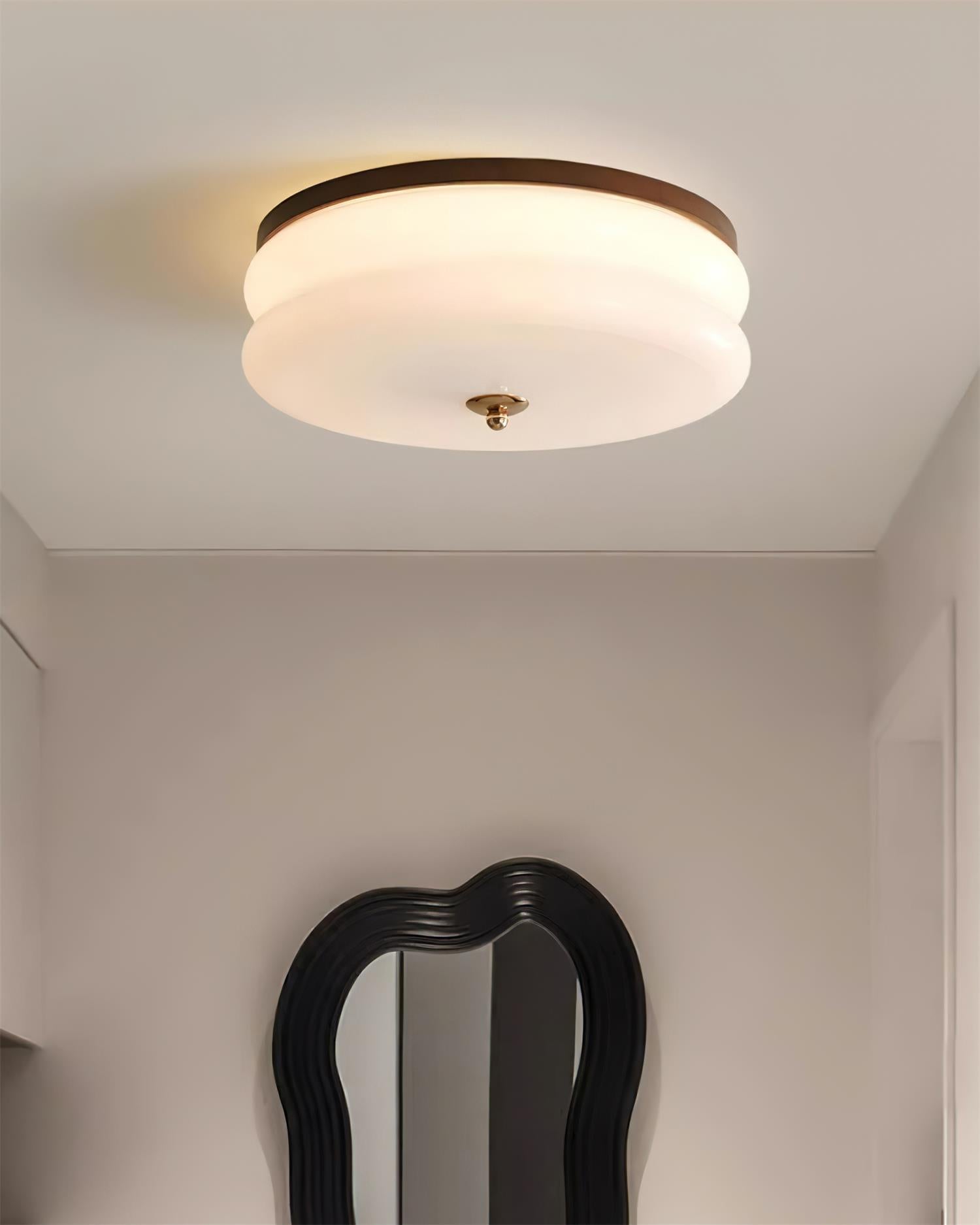 Piper Minimalistische Deckenleuchte aus Glas-Letslighting