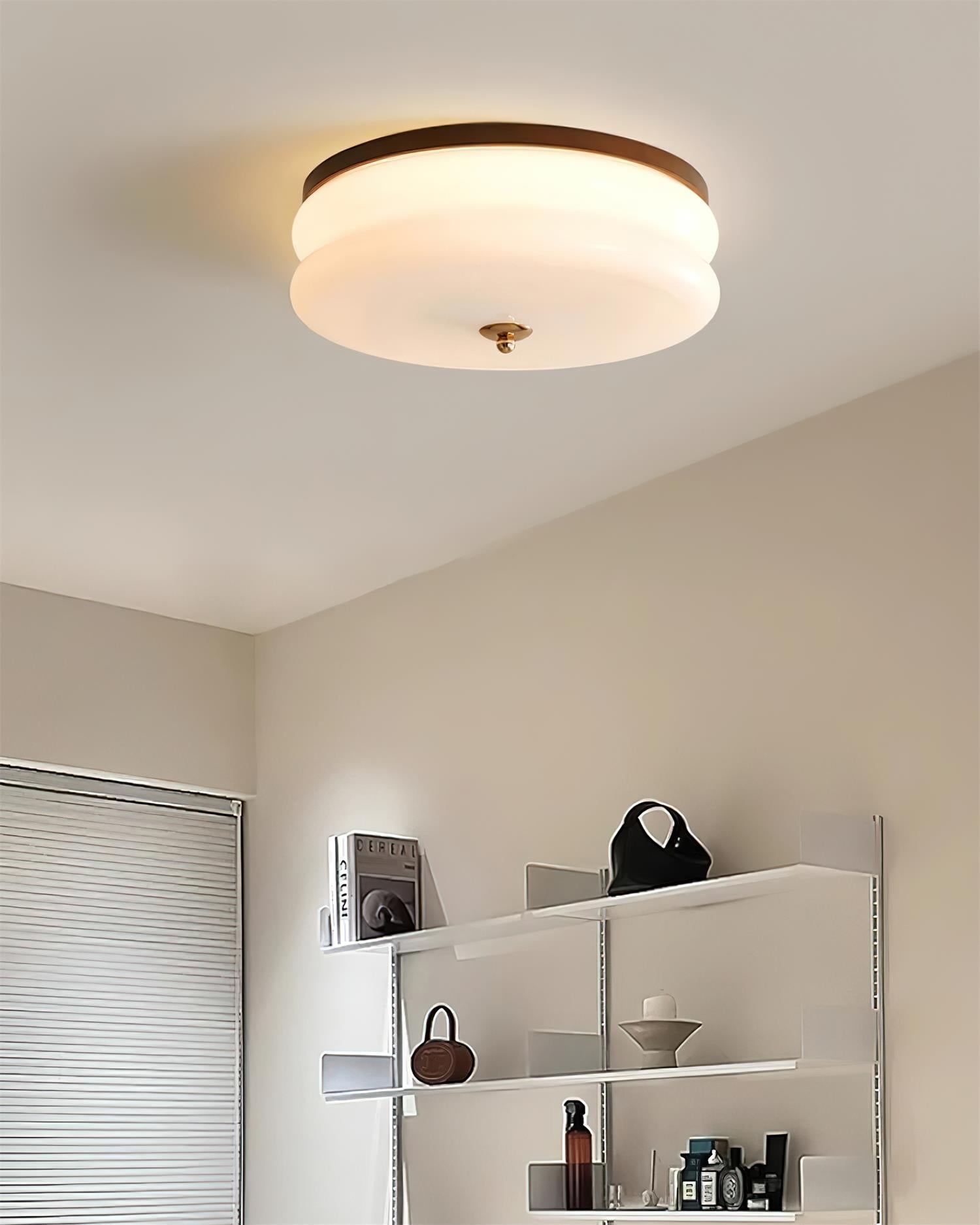 Piper Minimalistische Deckenleuchte aus Glas-Letslighting