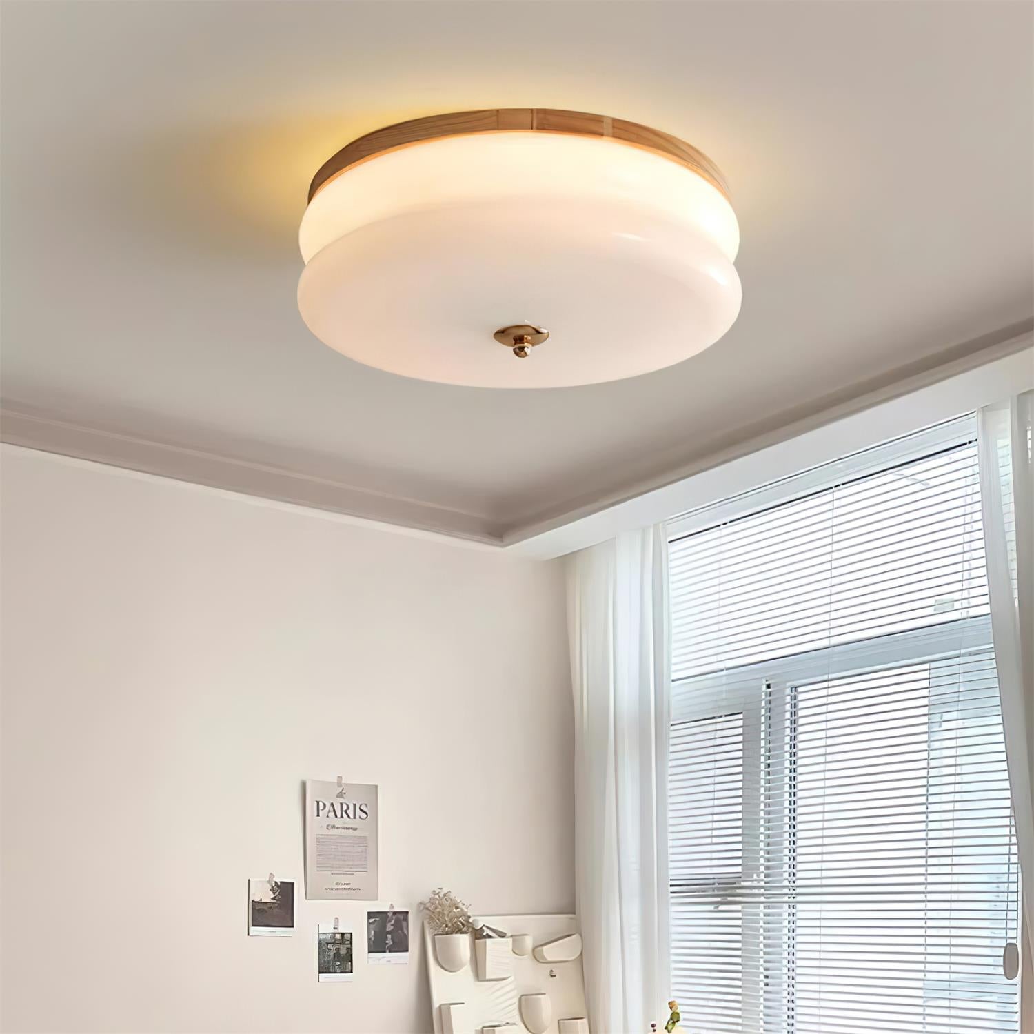 Piper Minimalistische Deckenleuchte aus Glas-Letslighting