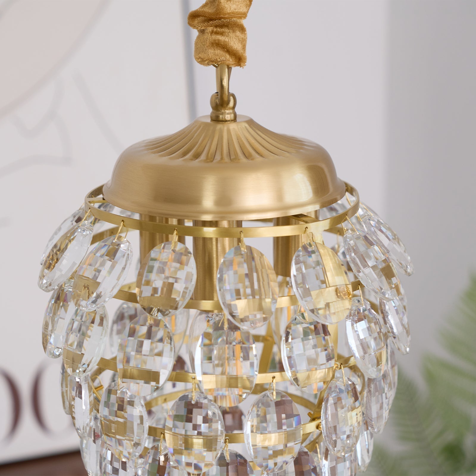 Roxanne Crystal Pendant Light - Blowlighting