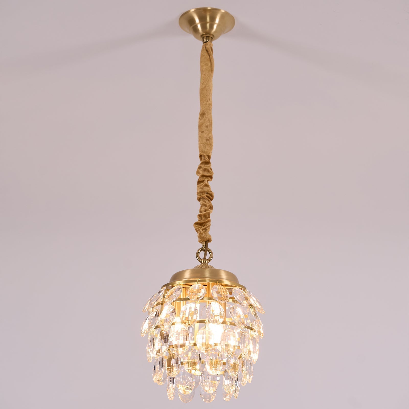 Roxanne Crystal Pendant Light - Blowlighting
