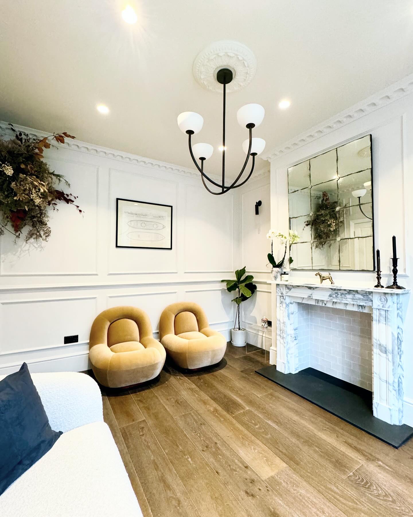 Sytala Eleganter Vintage-Keramik-Kronleuchter-Letslighting