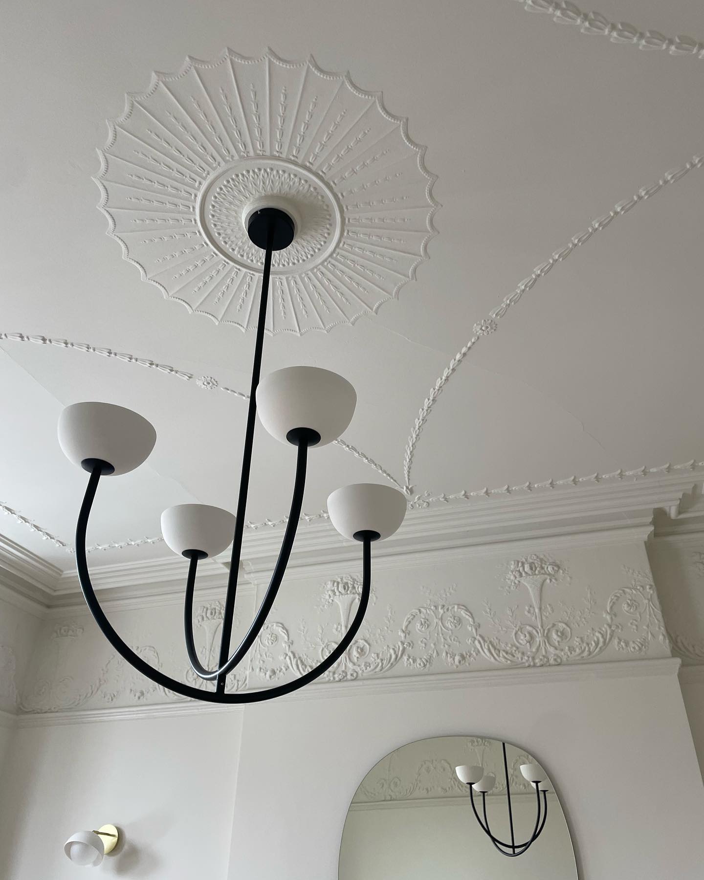 Sytala Eleganter Vintage-Keramik-Kronleuchter-Letslighting